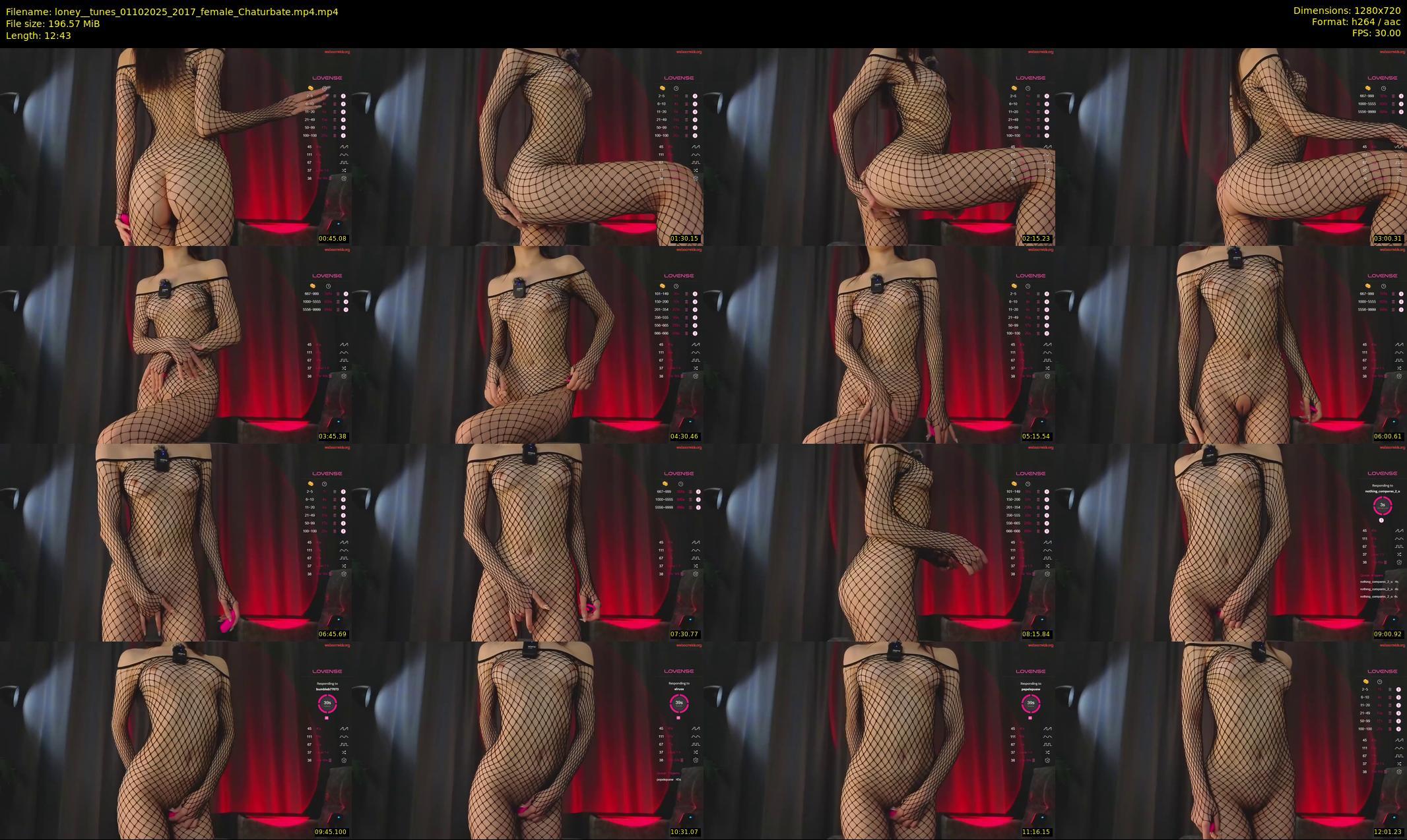 loney__tunes — 13 minute Chaturbate female cam show recording, 720p, Oct 1, 2025
