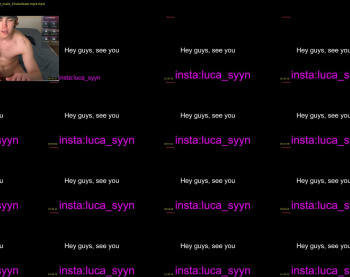 luca_syn — 15 minute Chaturbate male cam show recording, 720p, Oct 1, 2025