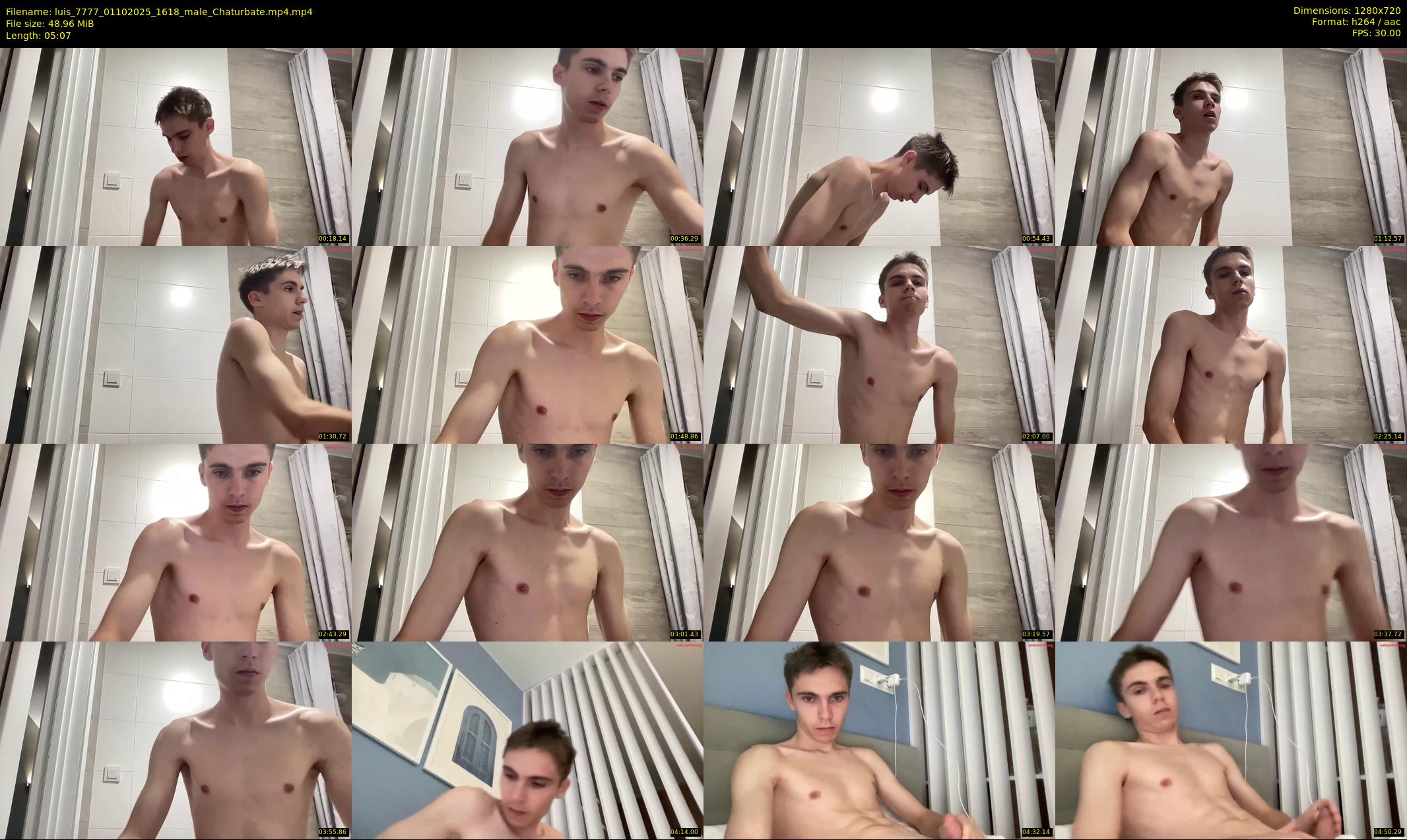 luis_7777 — 6 minute Chaturbate male cam show recording, 720p, Oct 1, 2025