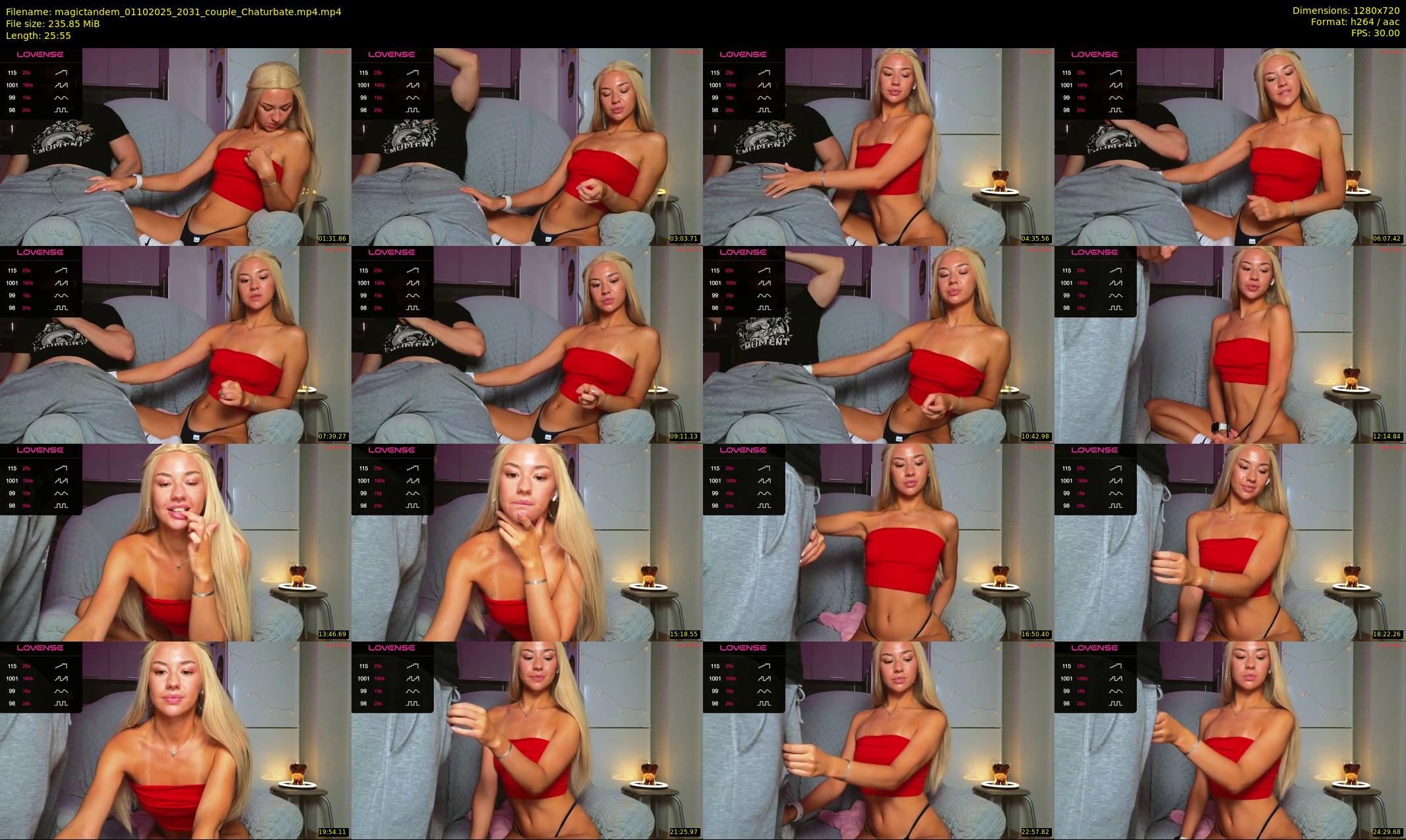 magictandem — 26 minute Chaturbate couple cam show recording, 720p, Oct 1, 2025