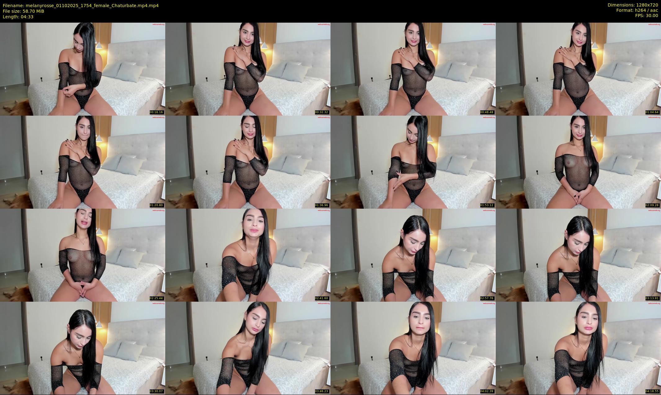 melanyrosse — 5 minute Chaturbate female cam show recording, 720p, Oct 1, 2025