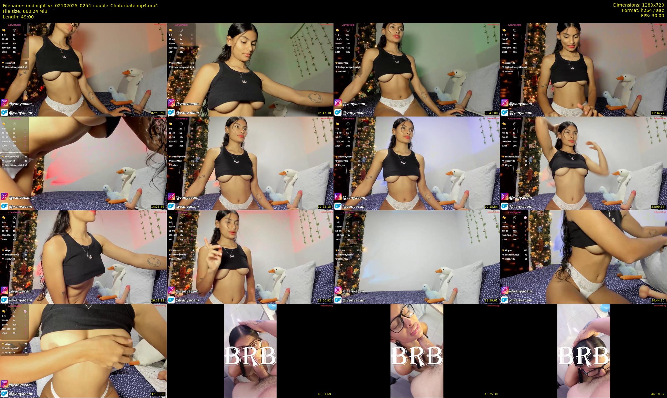 midnight_vk — 49 minute Chaturbate couple cam show recording, 720p, Oct 2, 2025