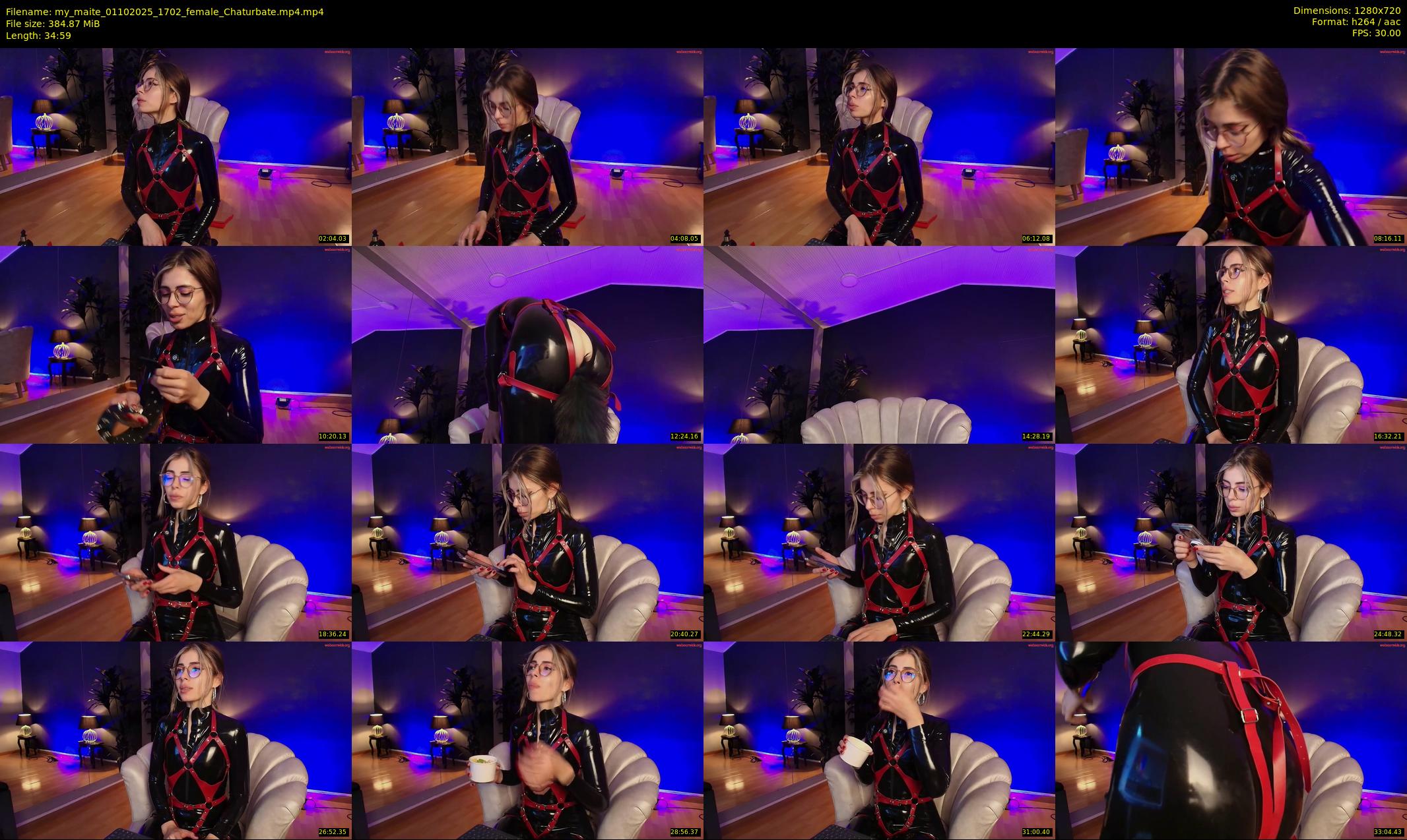 my_maite — 35 minute Chaturbate female cam show recording, 720p, Oct 1, 2025