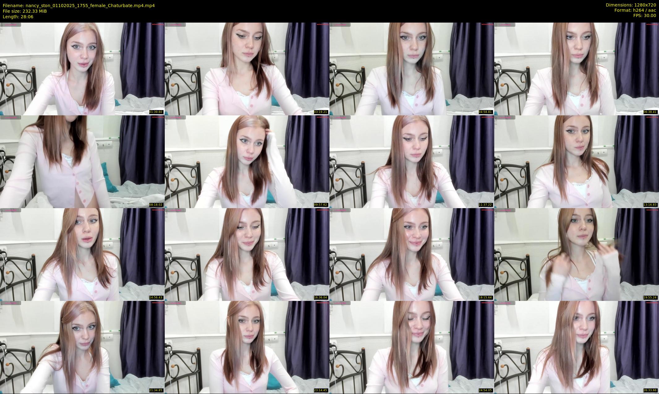 nancy_ston — 29 minute Chaturbate female cam show recording, 720p, Oct 1, 2025
