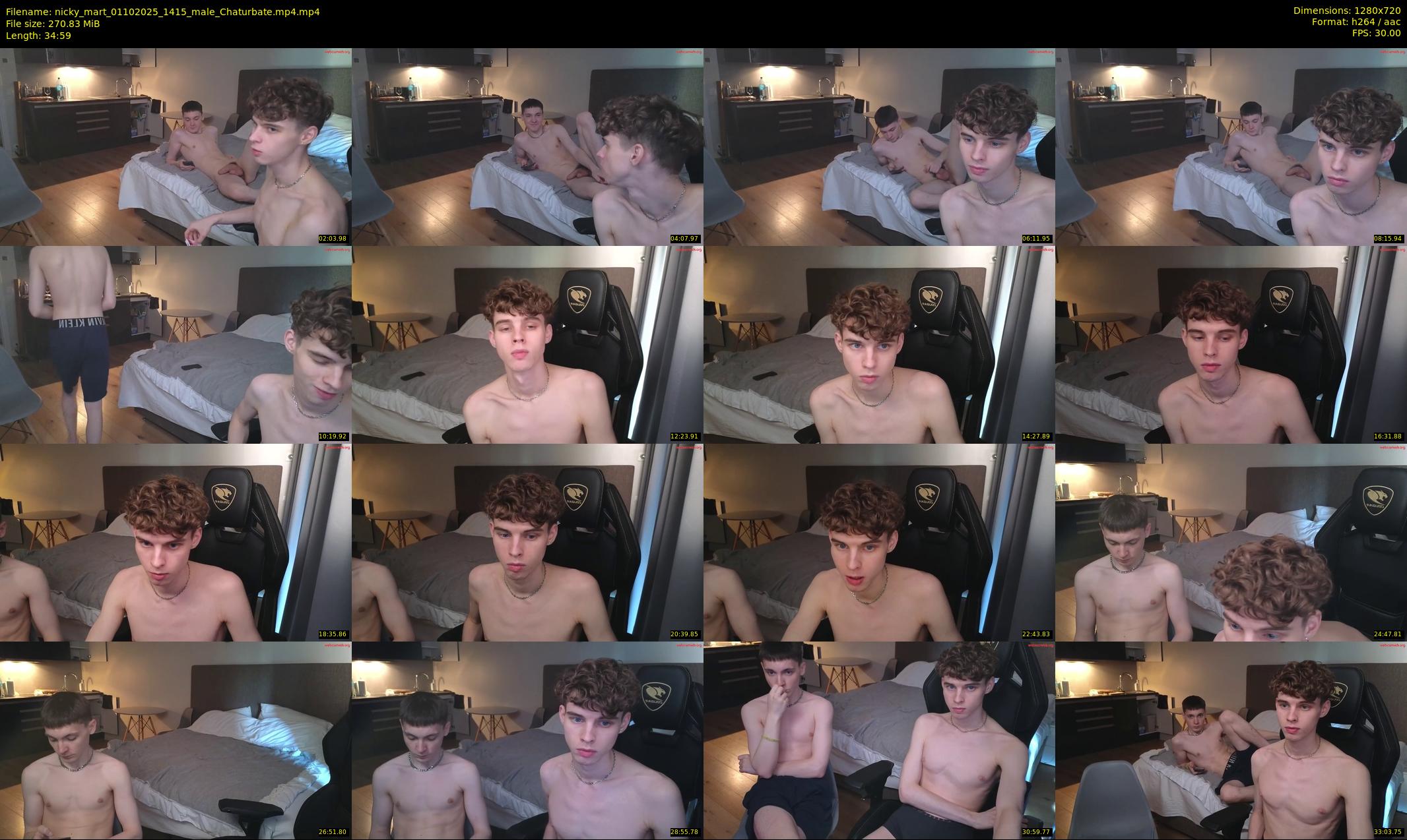 nicky_mart — 35 minute Chaturbate male cam show recording, 720p, Oct 1, 2025