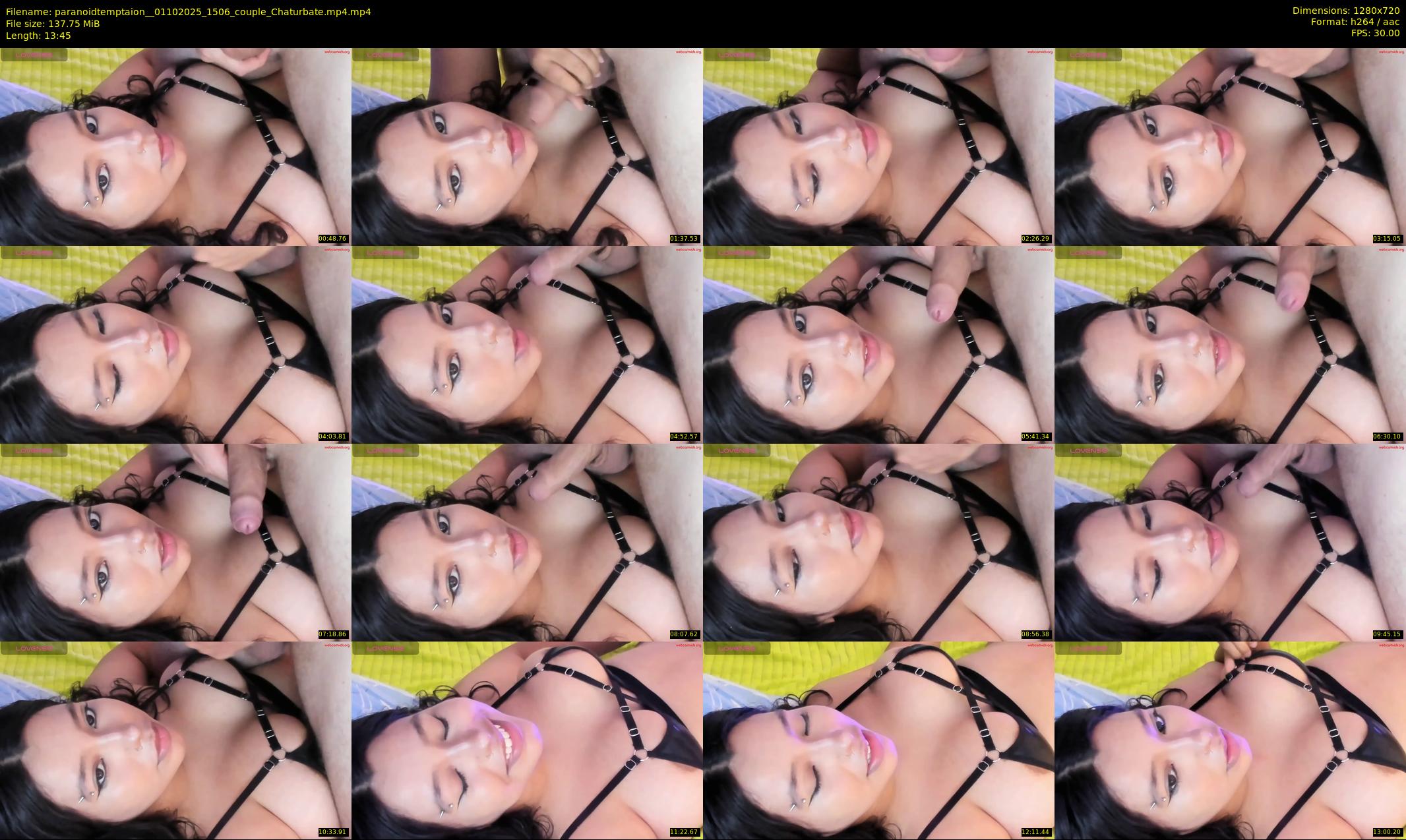 paranoidtemptaion_ — 14 minute Chaturbate couple cam show recording, 720p, Oct 1, 2025
