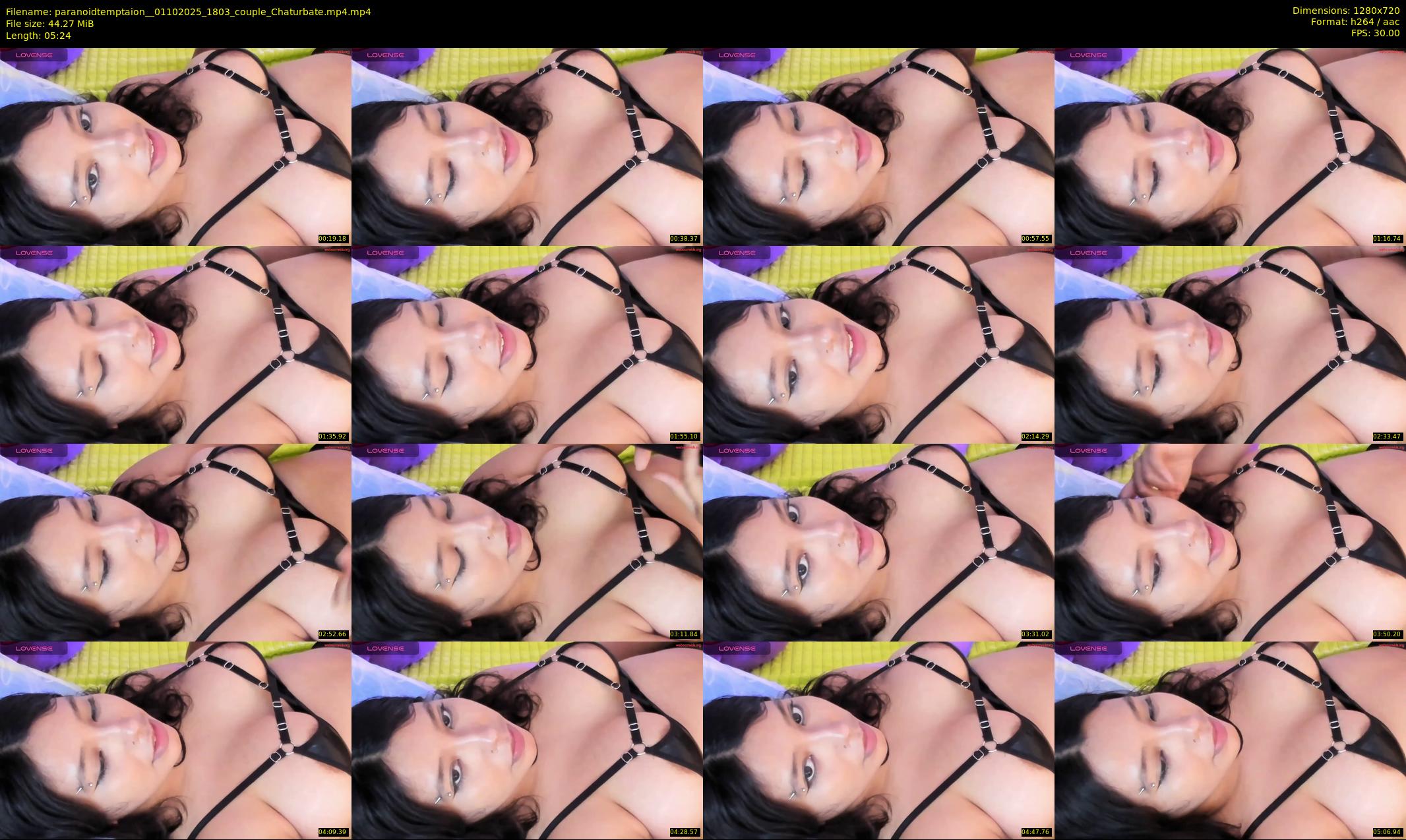 paranoidtemptaion_ — 6 minute Chaturbate couple cam show recording, 720p, Oct 1, 2025