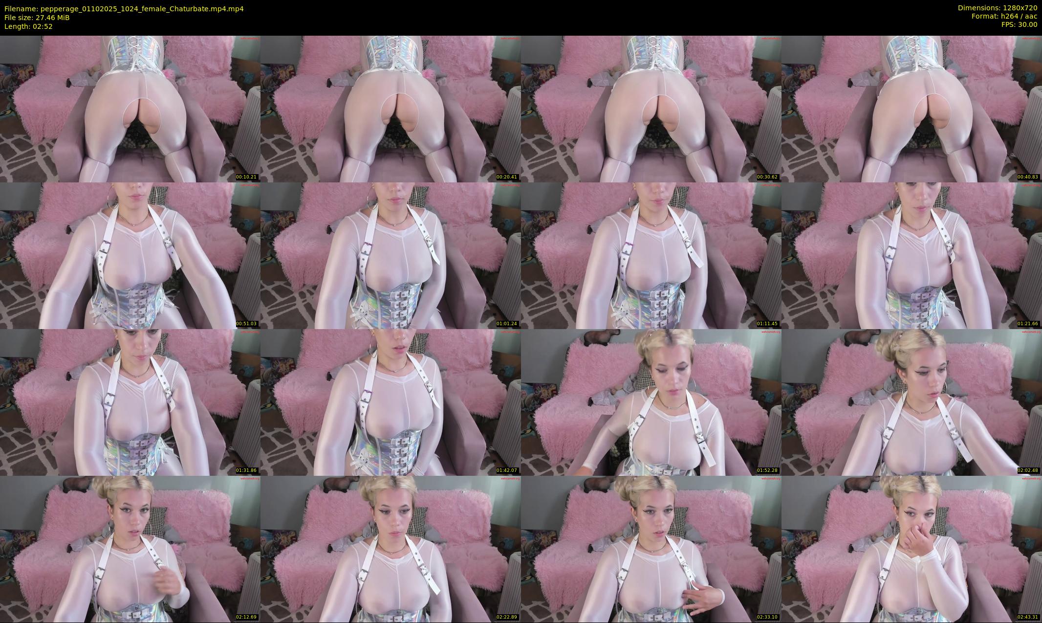 pepperage — 3 minute Chaturbate female cam show recording, 720p, Oct 1, 2025