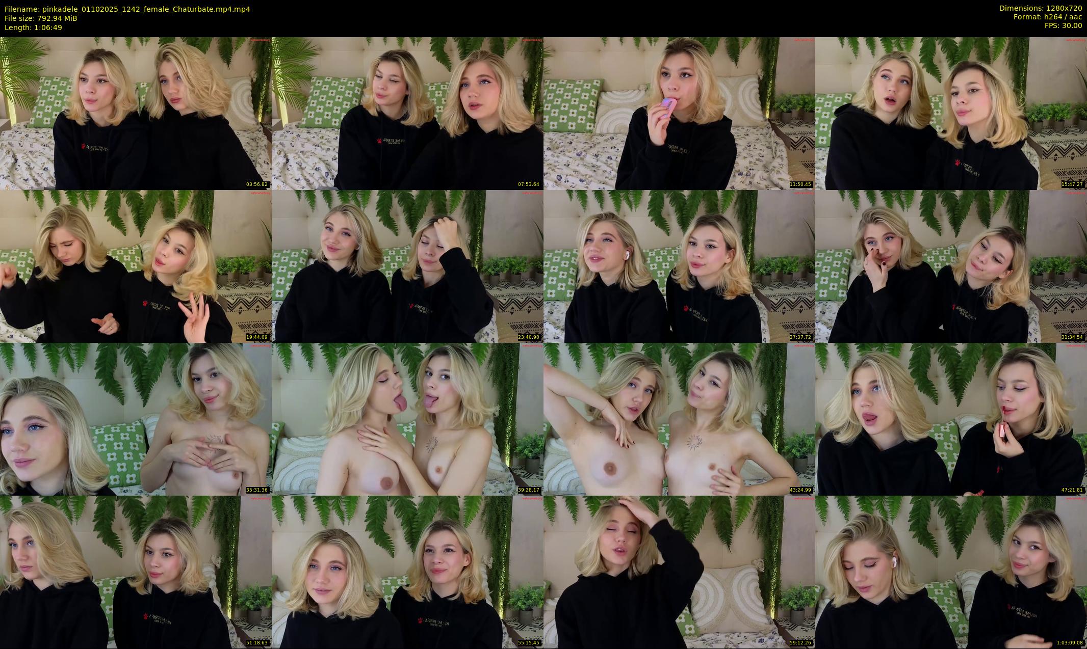 pinkadele — 67 minute Chaturbate female cam show recording, 720p, Oct 1, 2025