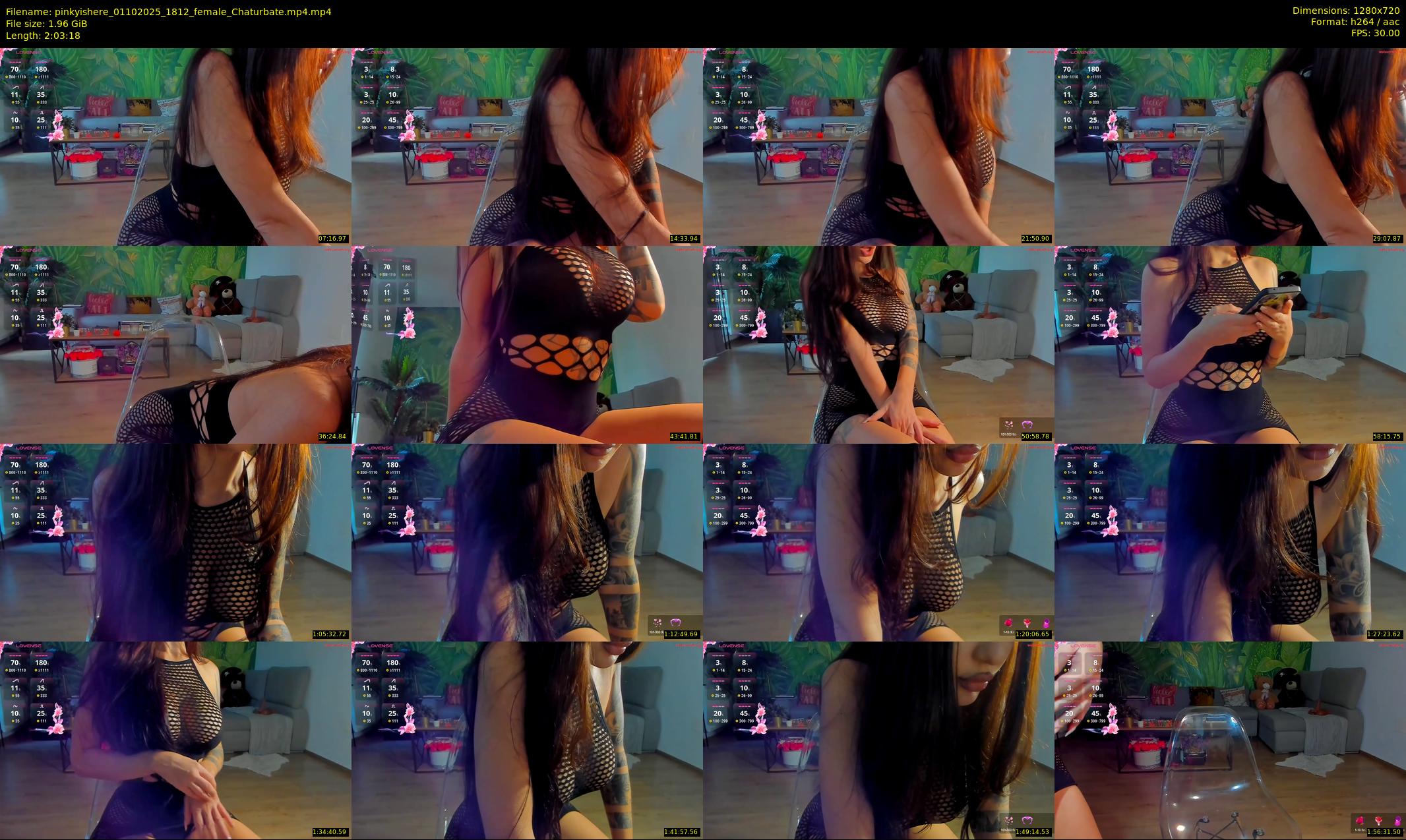 pinkyishere — 124 minute Chaturbate female cam show recording, 720p, Oct 1, 2025