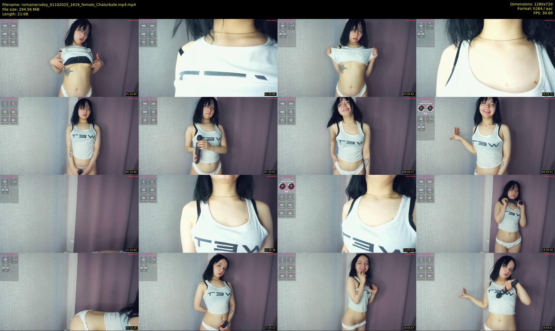 romainerudoy — 22 minute Chaturbate female cam show recording, 720p, Oct 1, 2025