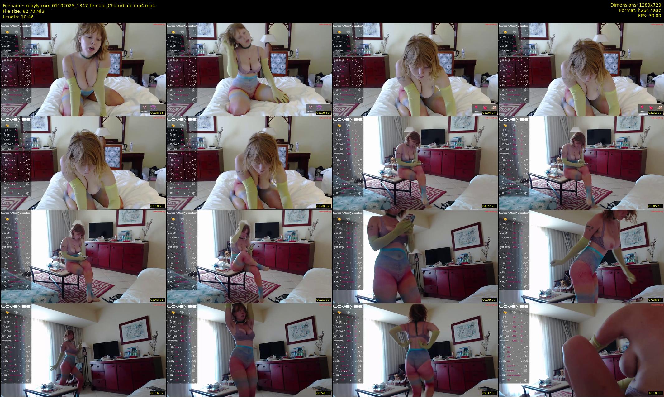 rubylynxxx — 11 minute Chaturbate female cam show recording, 720p, Oct 1, 2025