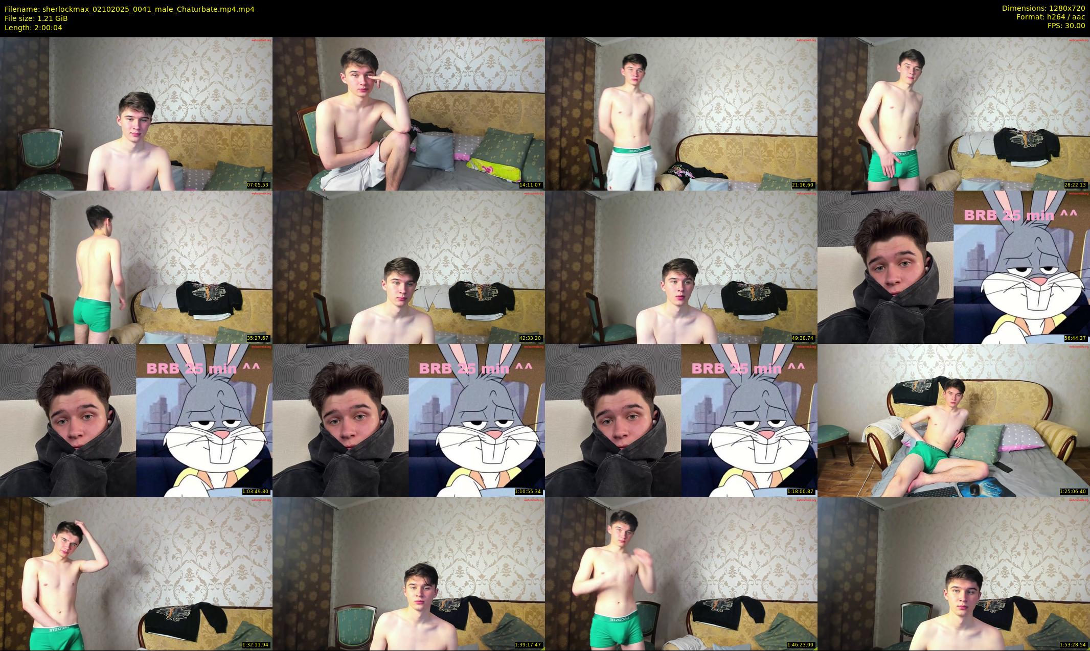 sherlockmax — 121 minute Chaturbate male cam show recording, 720p, Oct 2, 2025
