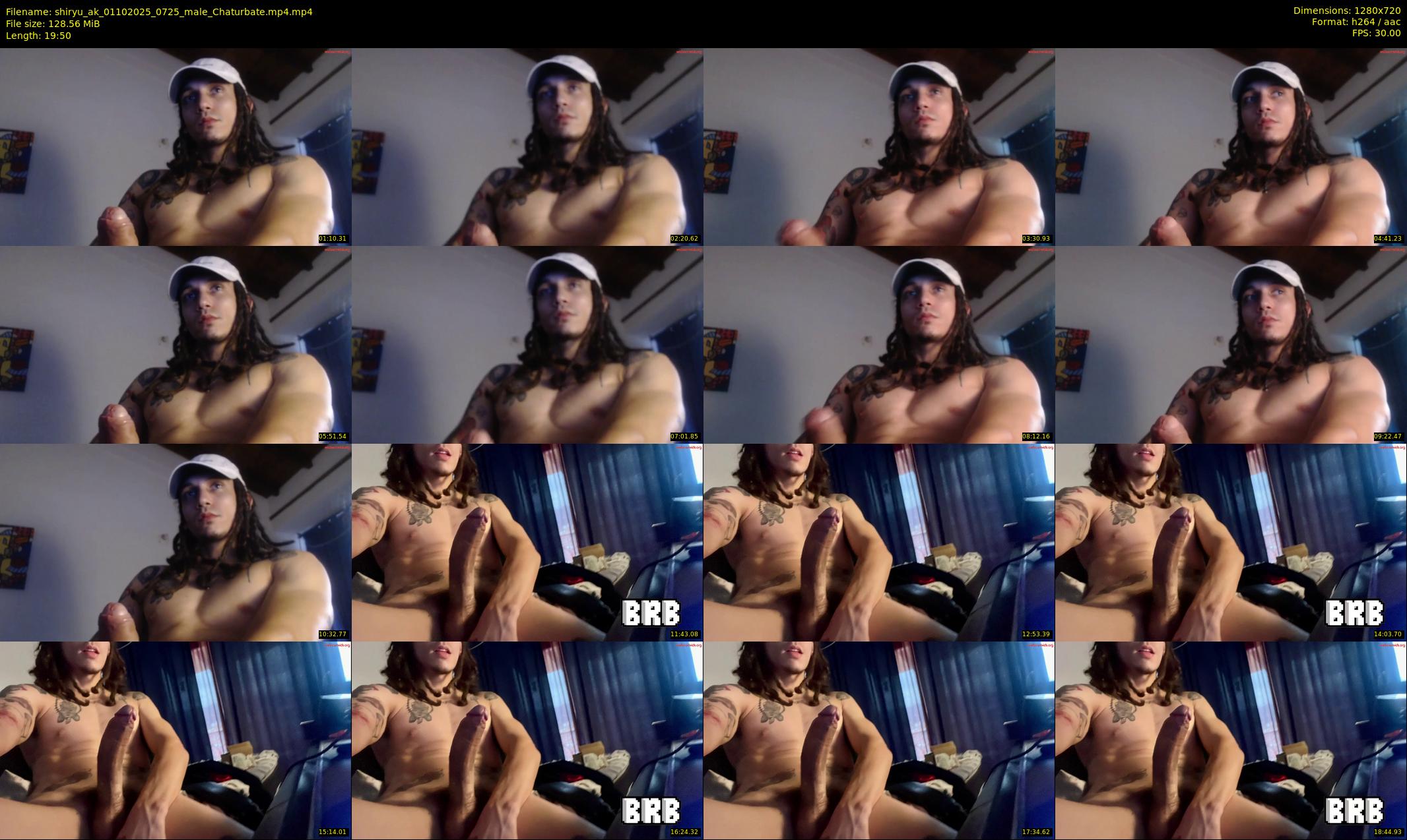 shiryu_ak — 20 minute Chaturbate male cam show recording, 720p, Oct 1, 2025