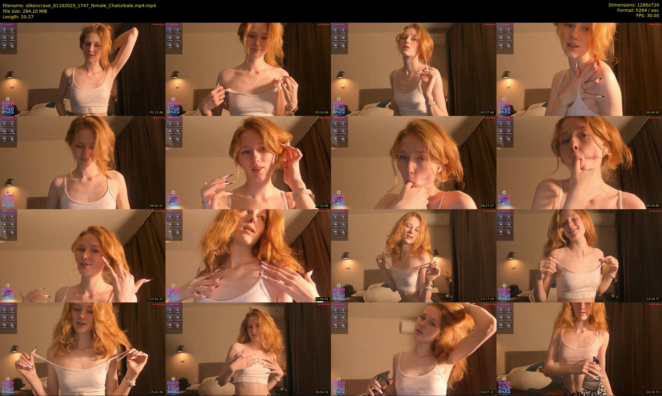 silkencrave — 21 minute Chaturbate female cam show recording, 720p, Oct 1, 2025