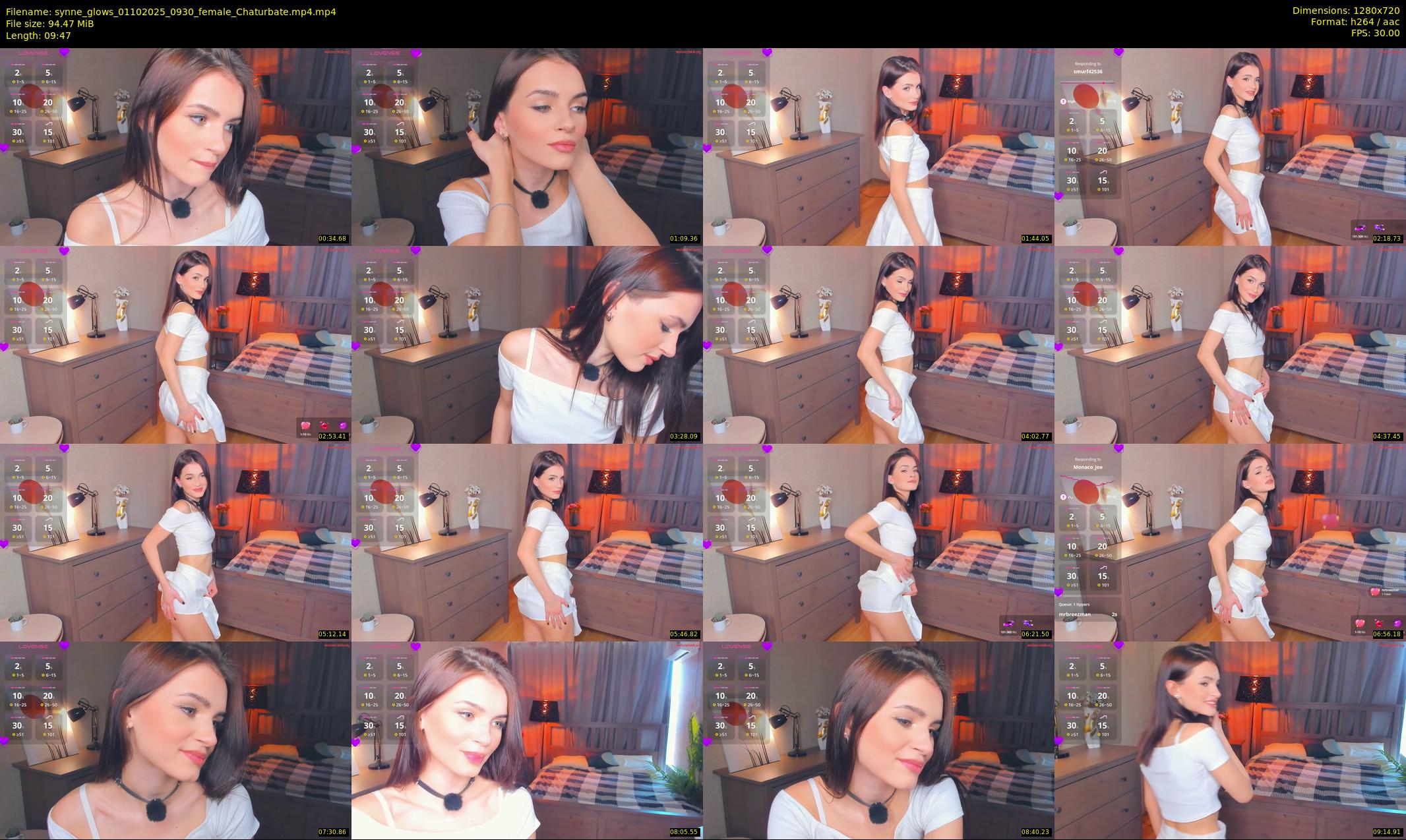 synne_glows — 10 minute Chaturbate female cam show recording, 720p, Oct 1, 2025