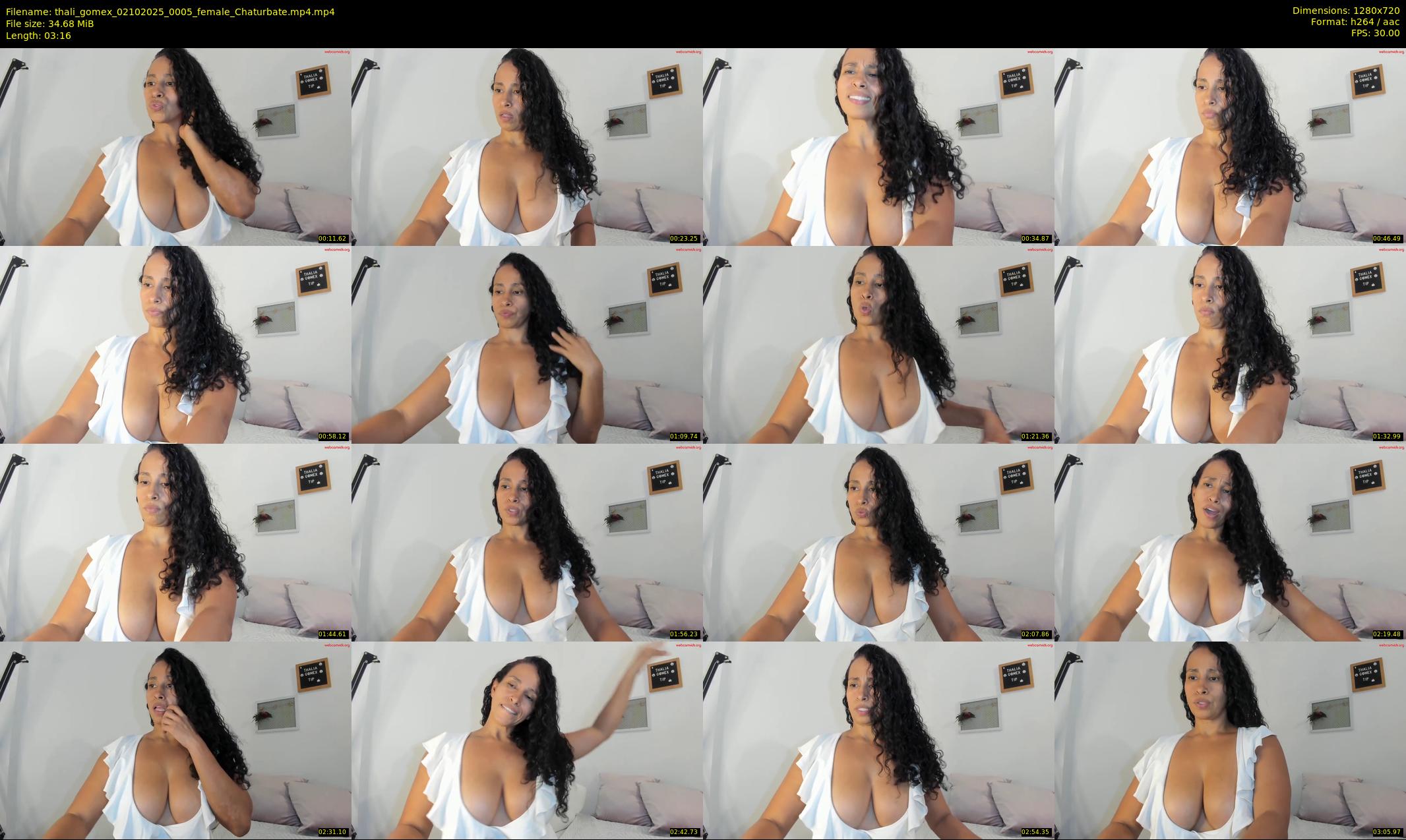 thali_gomex — 4 minute Chaturbate female cam show recording, 720p, Oct 2, 2025