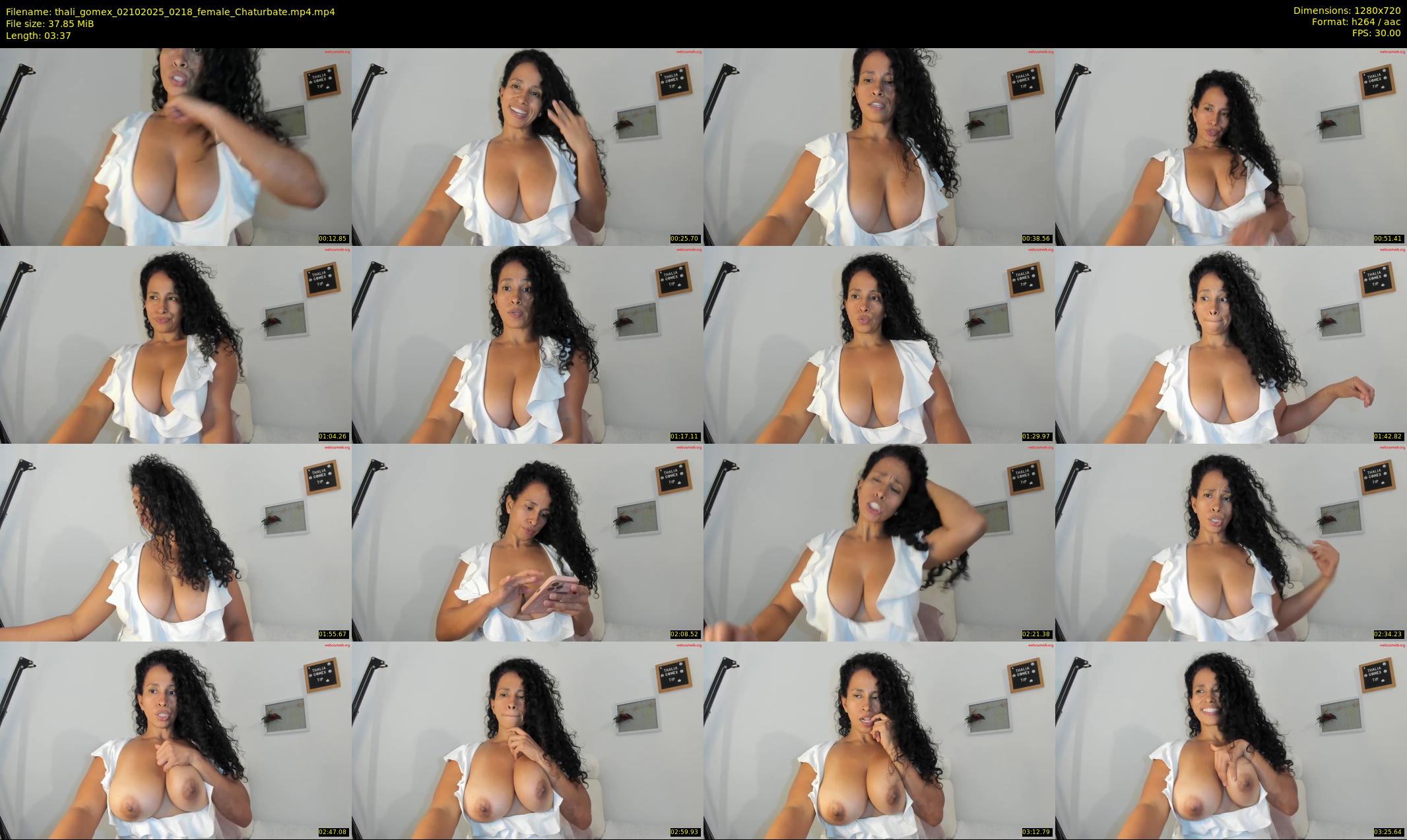 thali_gomex — 4 minute Chaturbate female cam show recording, 720p, Oct 2, 2025