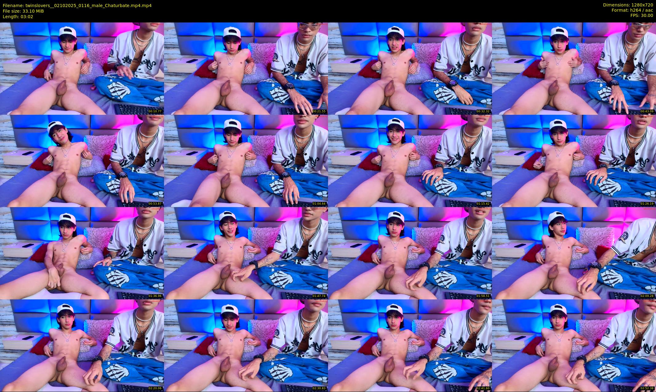 twinslovers_ — 4 minute Chaturbate couple cam show recording, 720p, Oct 2, 2025