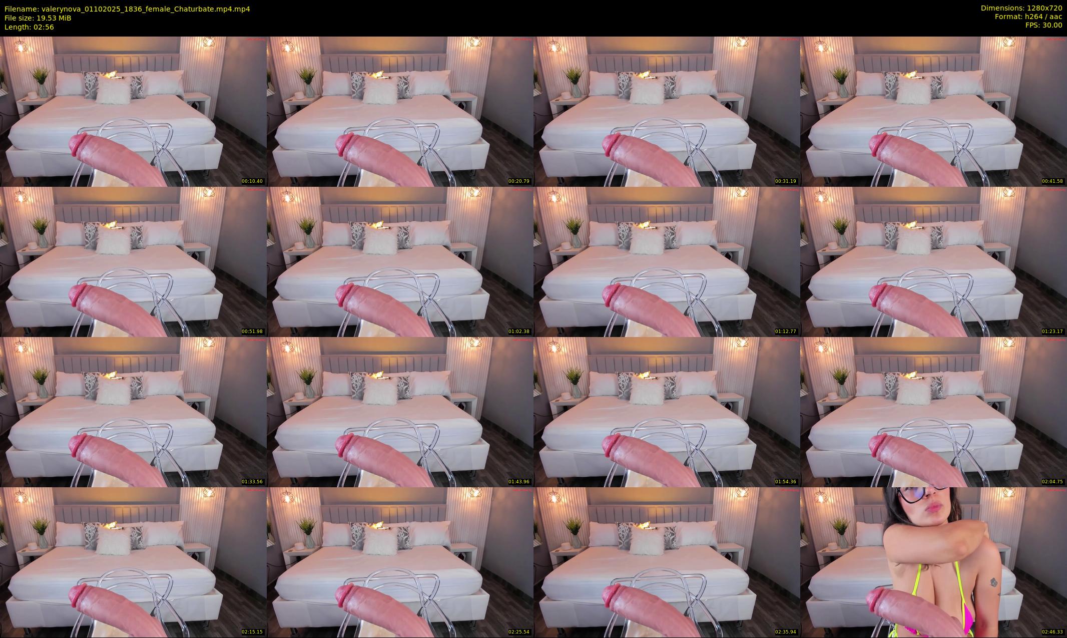 valerynova — 3 minute Chaturbate female cam show recording, 720p, Oct 1, 2025