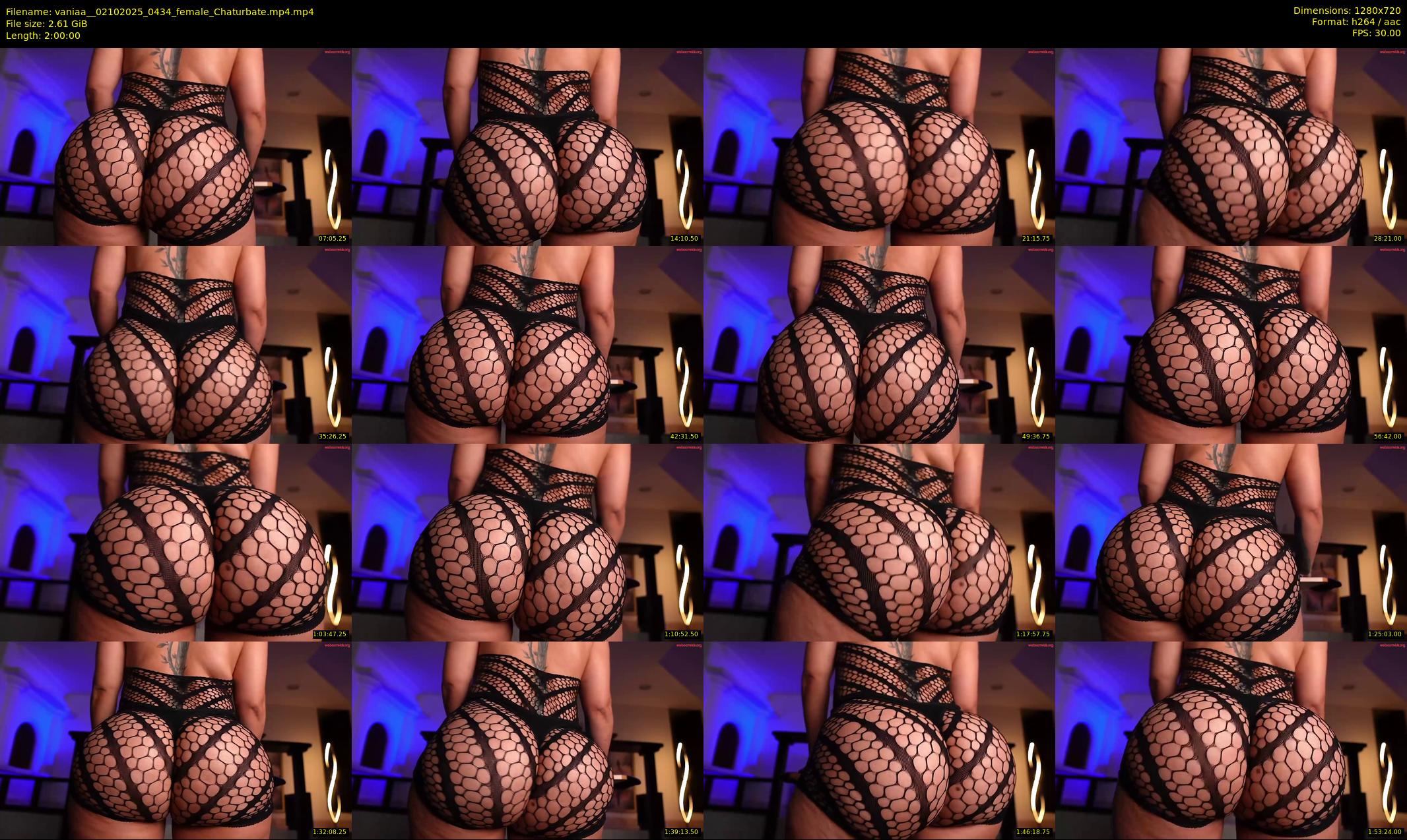 vaniaa_ — 120 minute Chaturbate female cam show recording, 720p, Oct 2, 2025