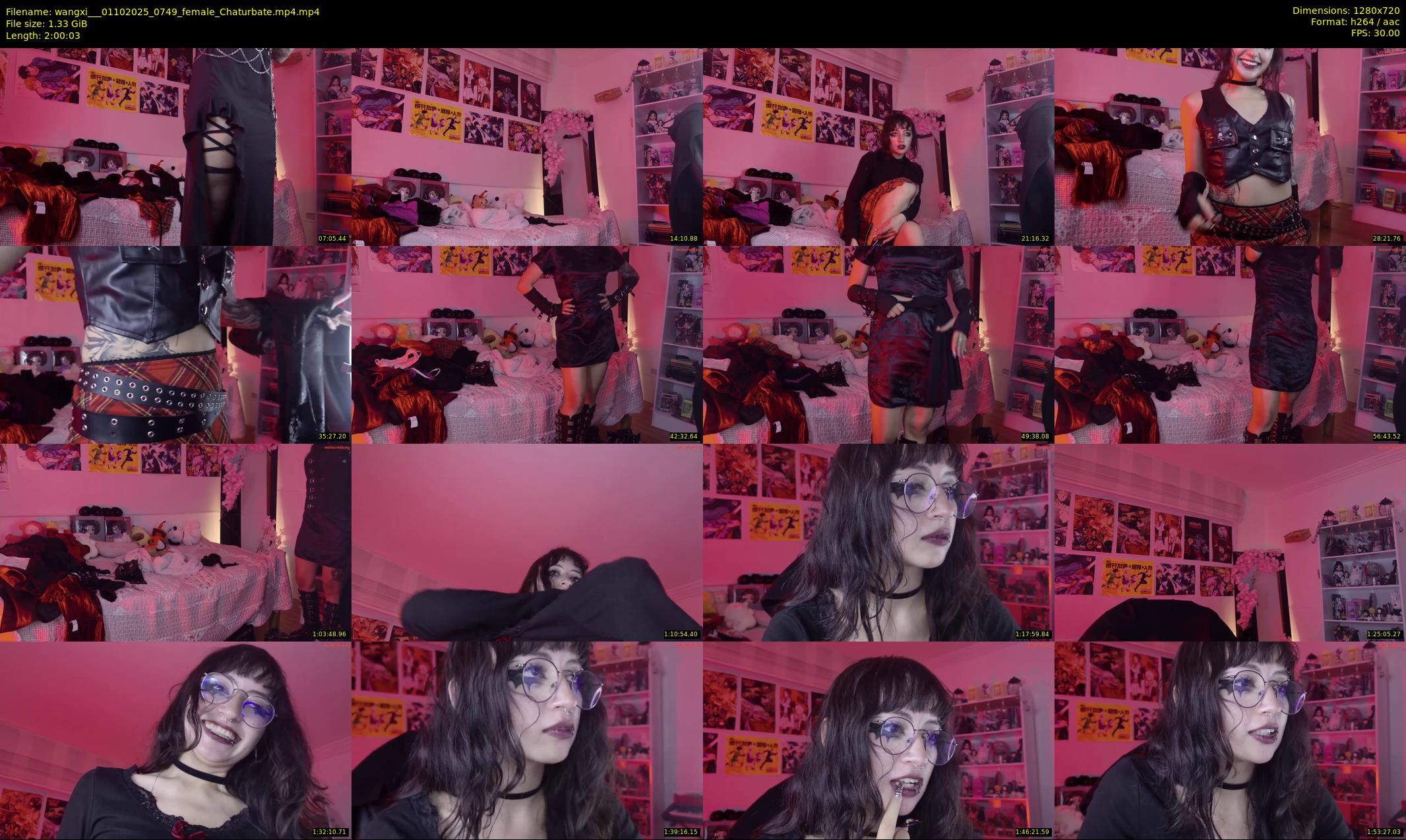 wangxi__ — 121 minute Chaturbate female cam show recording, 720p, Oct 1, 2025