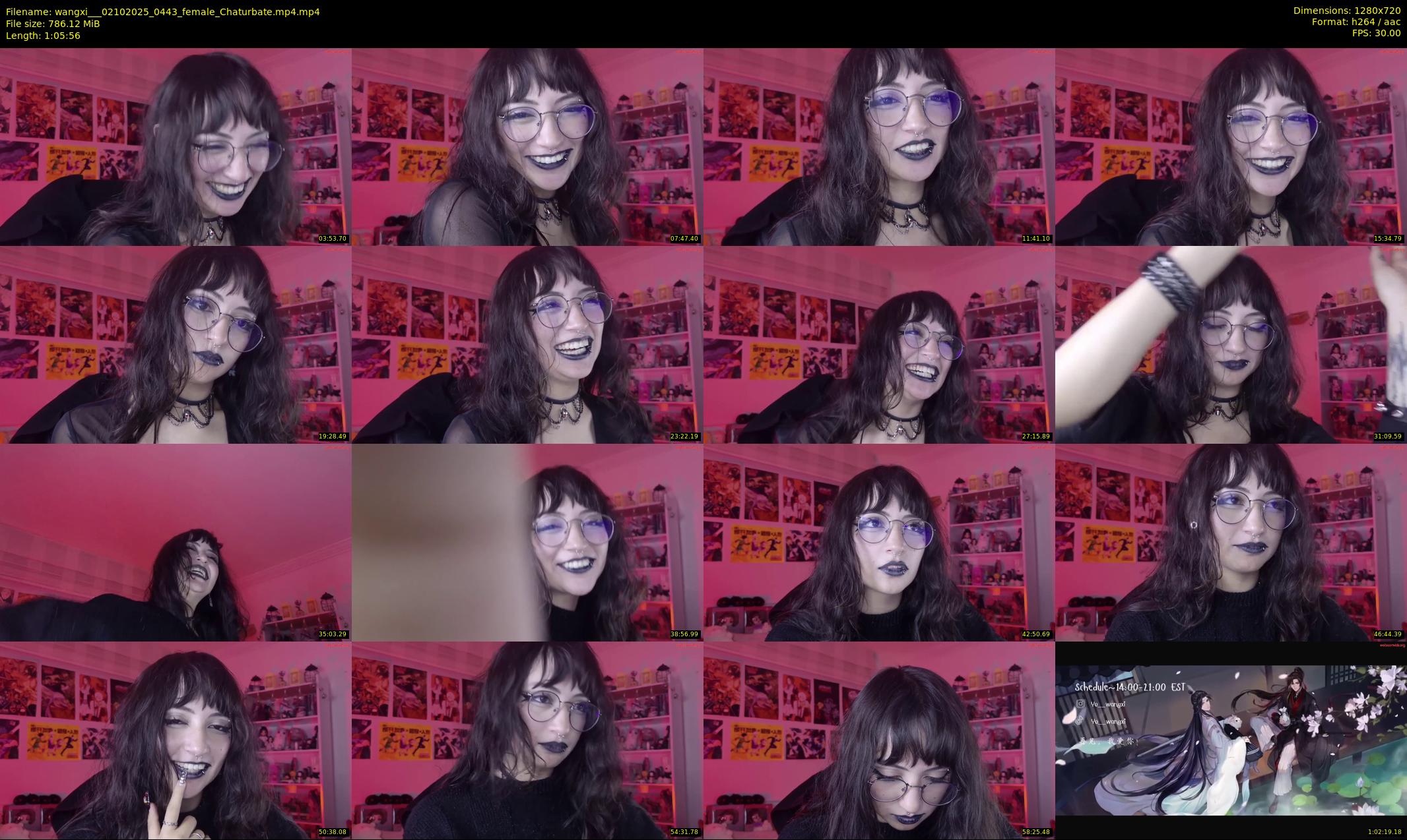 wangxi__ — 66 minute Chaturbate female cam show recording, 720p, Oct 2, 2025