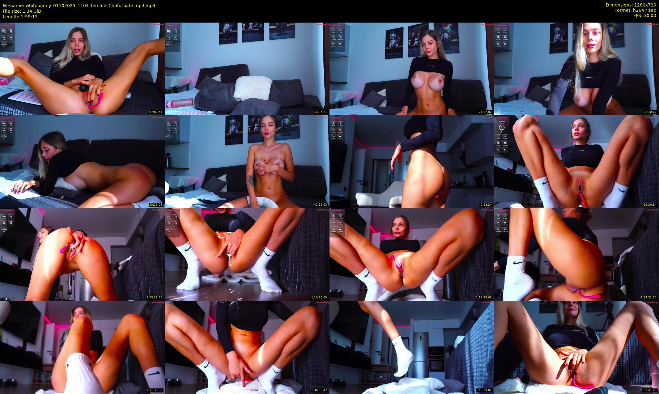 whitebanny — 120 minute Chaturbate couple cam show recording, 720p, Oct 1, 2025