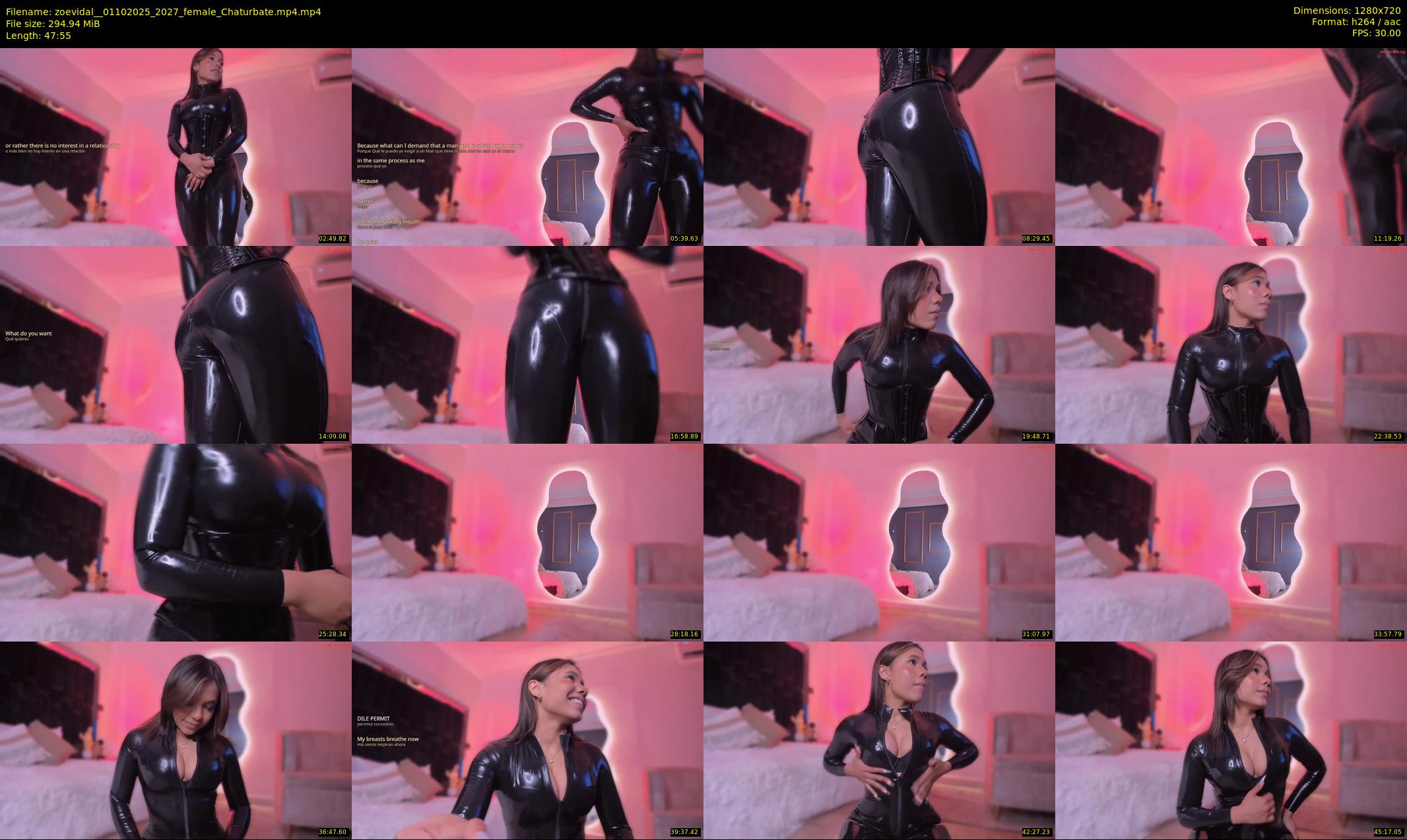 zoevidal_ — 48 minute Chaturbate female cam show recording, 720p, Oct 1, 2025