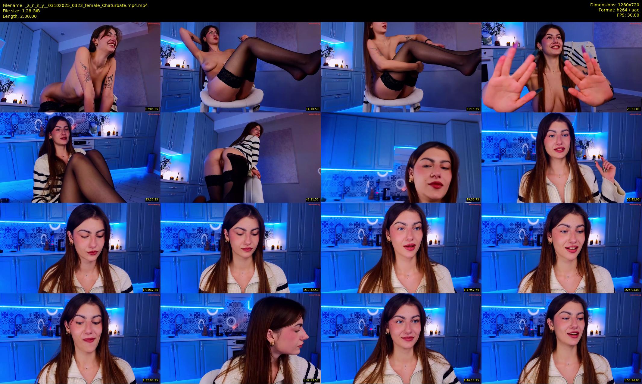 _a_n_n_y_ — 120 minute Chaturbate female cam show recording, 720p, Oct 3, 2025