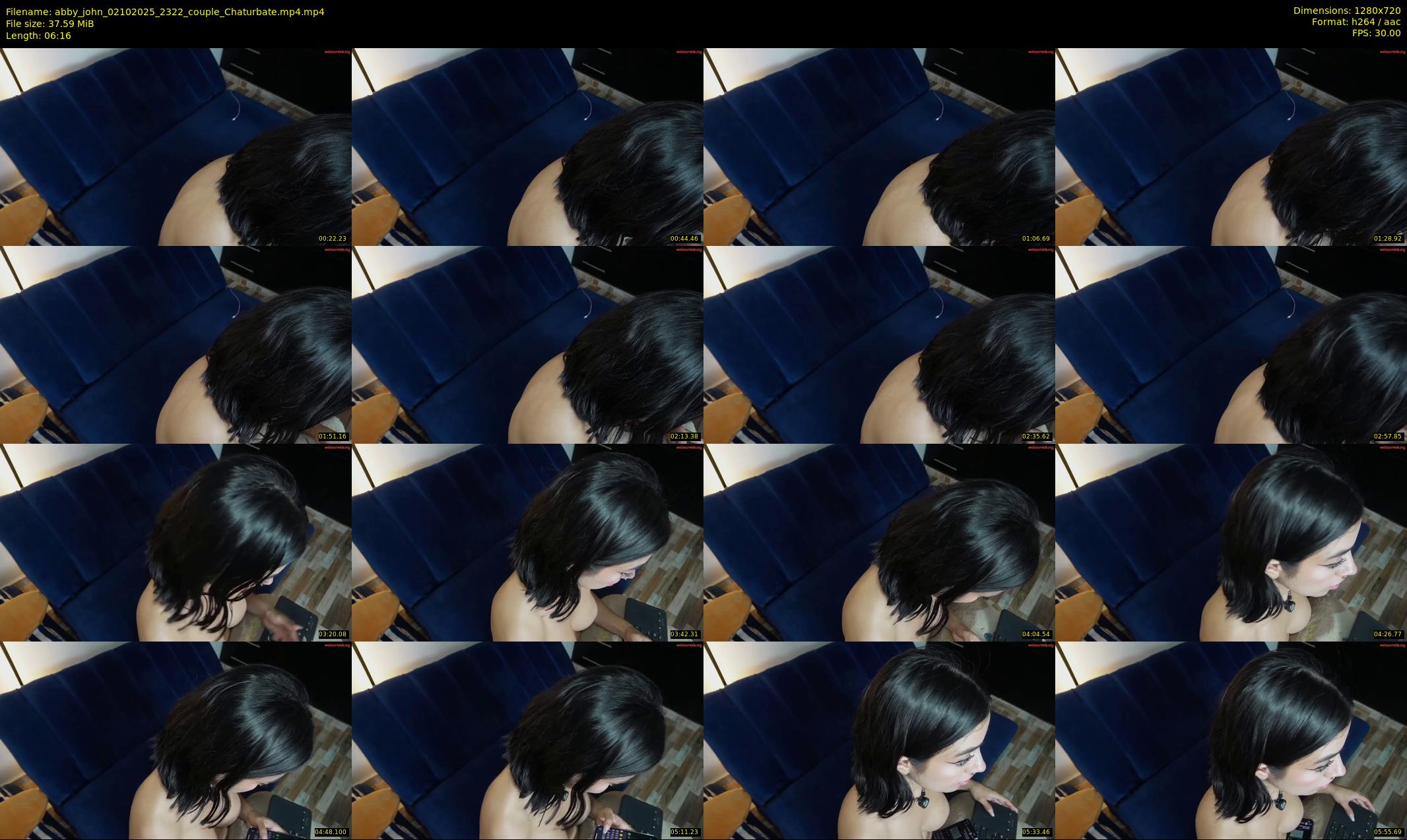 abby_john — 7 minute Chaturbate couple cam show recording, 720p, Oct 2, 2025