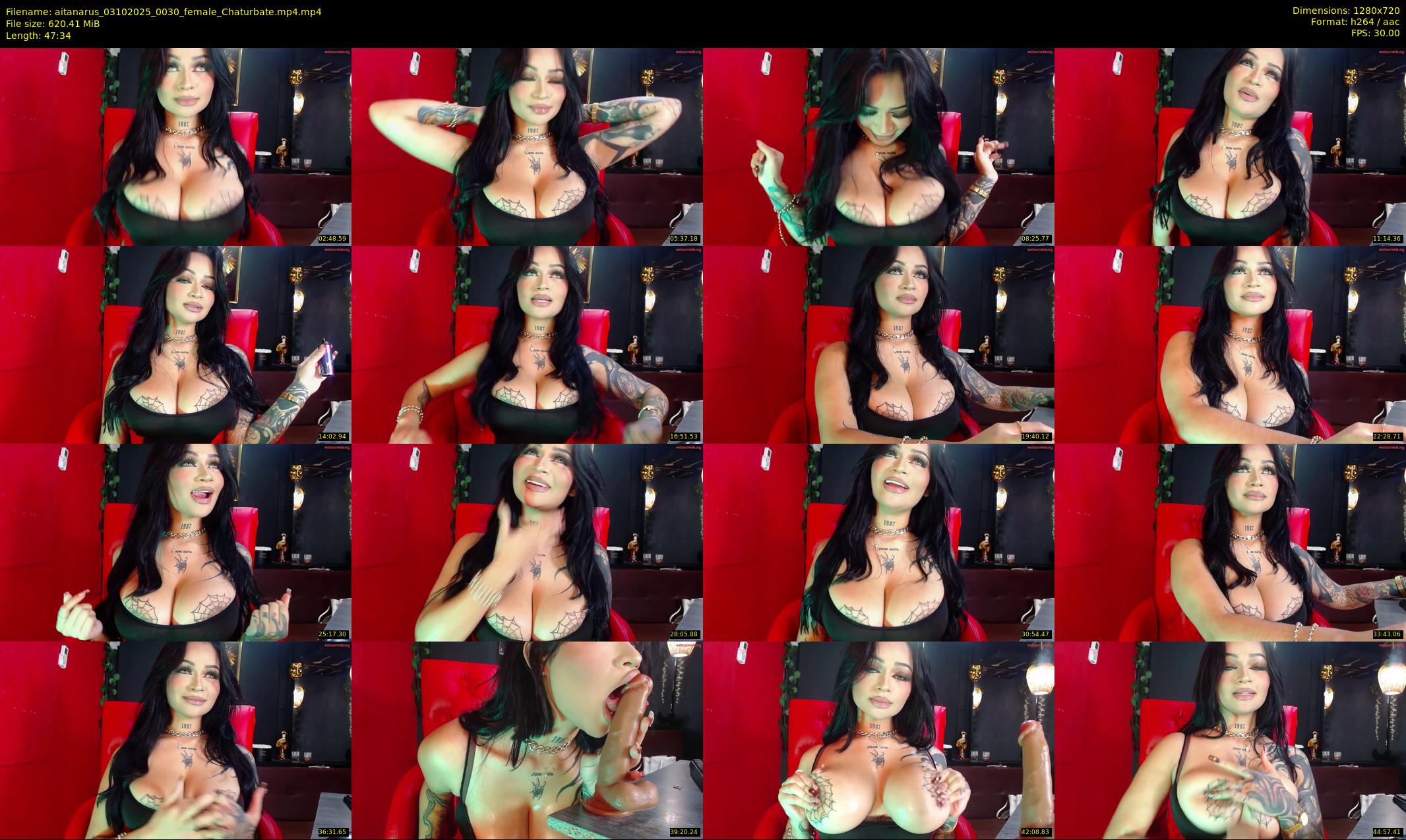aitanarus — 48 minute Chaturbate female cam show recording, 720p, Oct 3, 2025