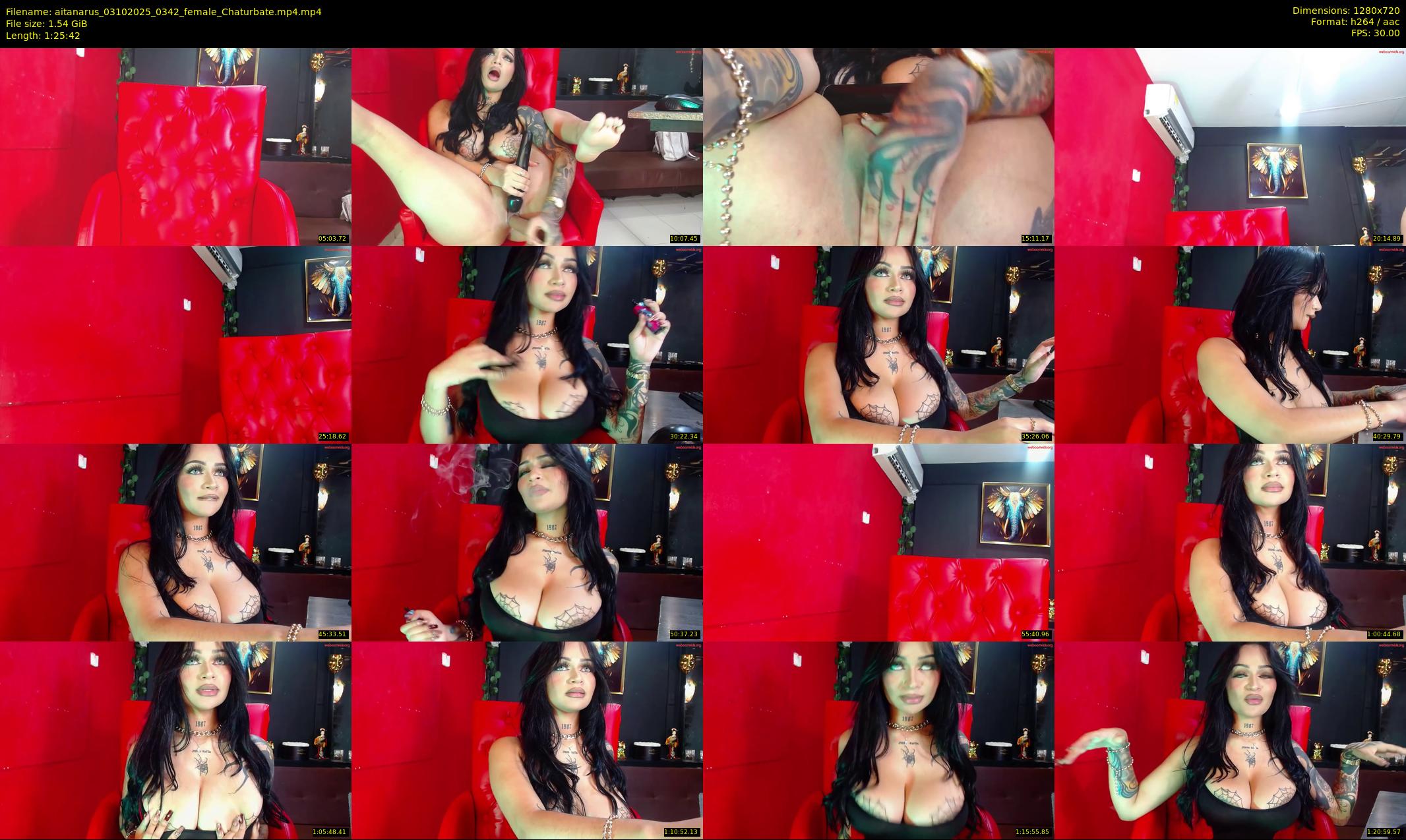 aitanarus — 86 minute Chaturbate female cam show recording, 720p, Oct 3, 2025