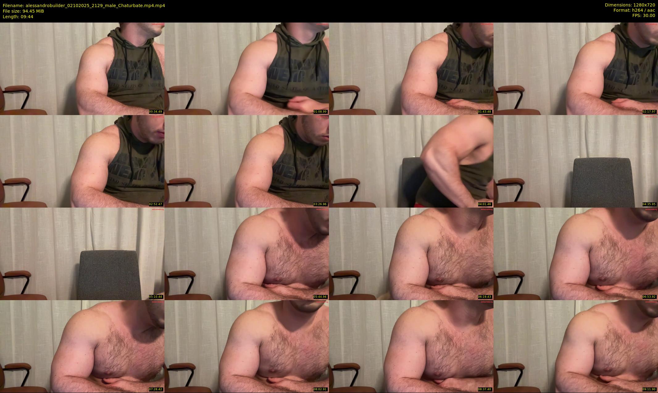 alessandrobuilder — 10 minute Chaturbate couple cam show recording, 720p, Oct 2, 2025