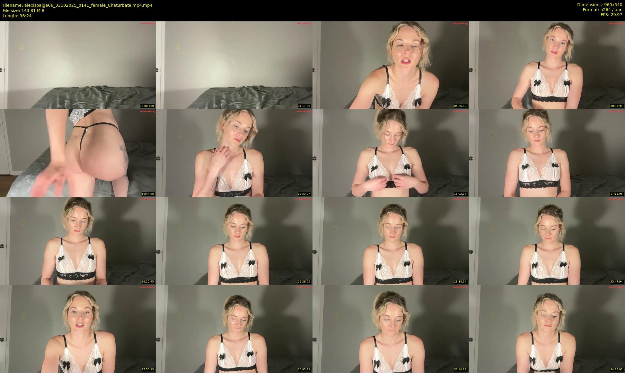 alexispaige06 — 37 minute Chaturbate female cam show recording, 480p, Oct 3, 2025