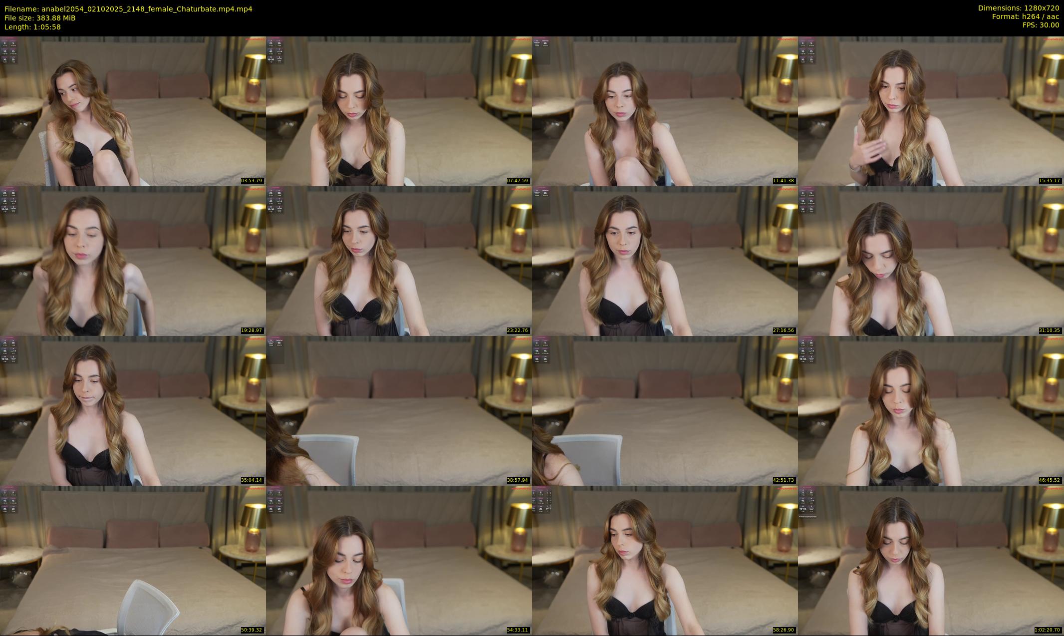 anabel2054 — 66 minute Chaturbate female cam show recording, 720p, Oct 2, 2025