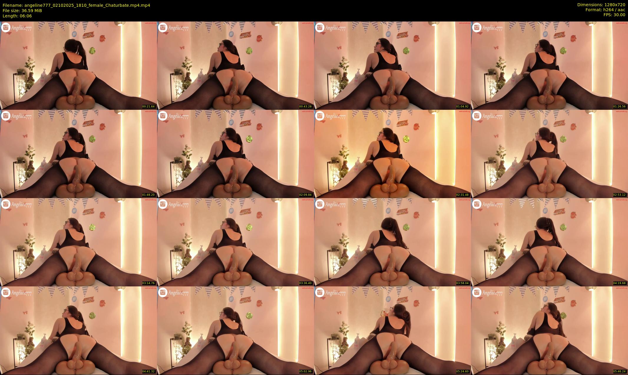 angeline777 — 7 minute Chaturbate female cam show recording, 720p, Oct 2, 2025