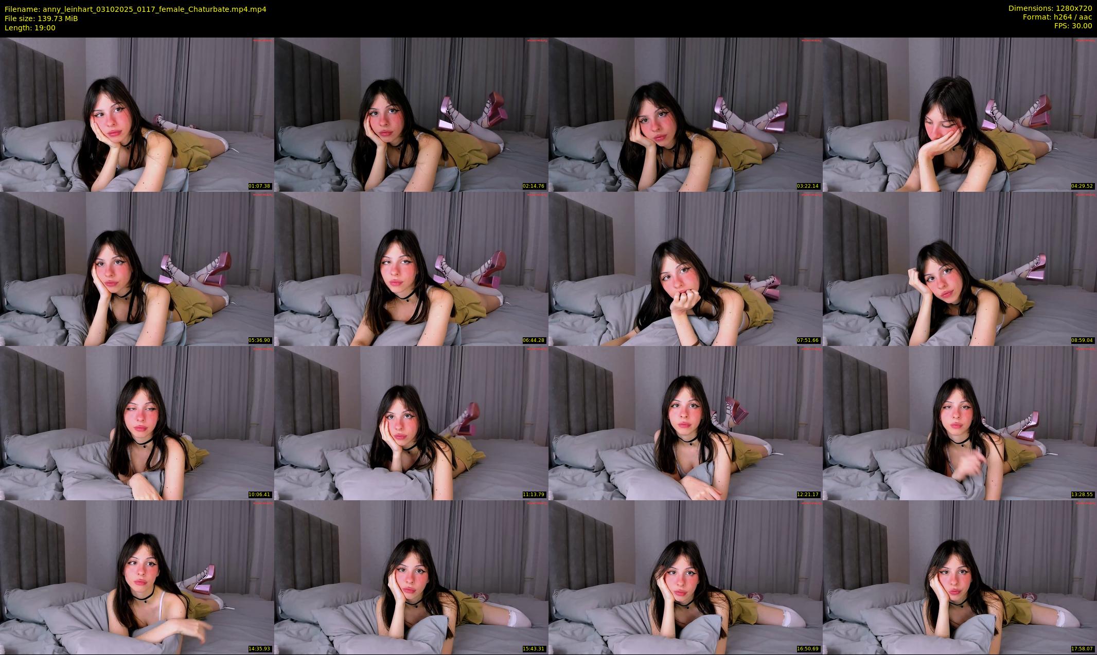 anny_leinhart — 19 minute Chaturbate female cam show recording, 720p, Oct 3, 2025