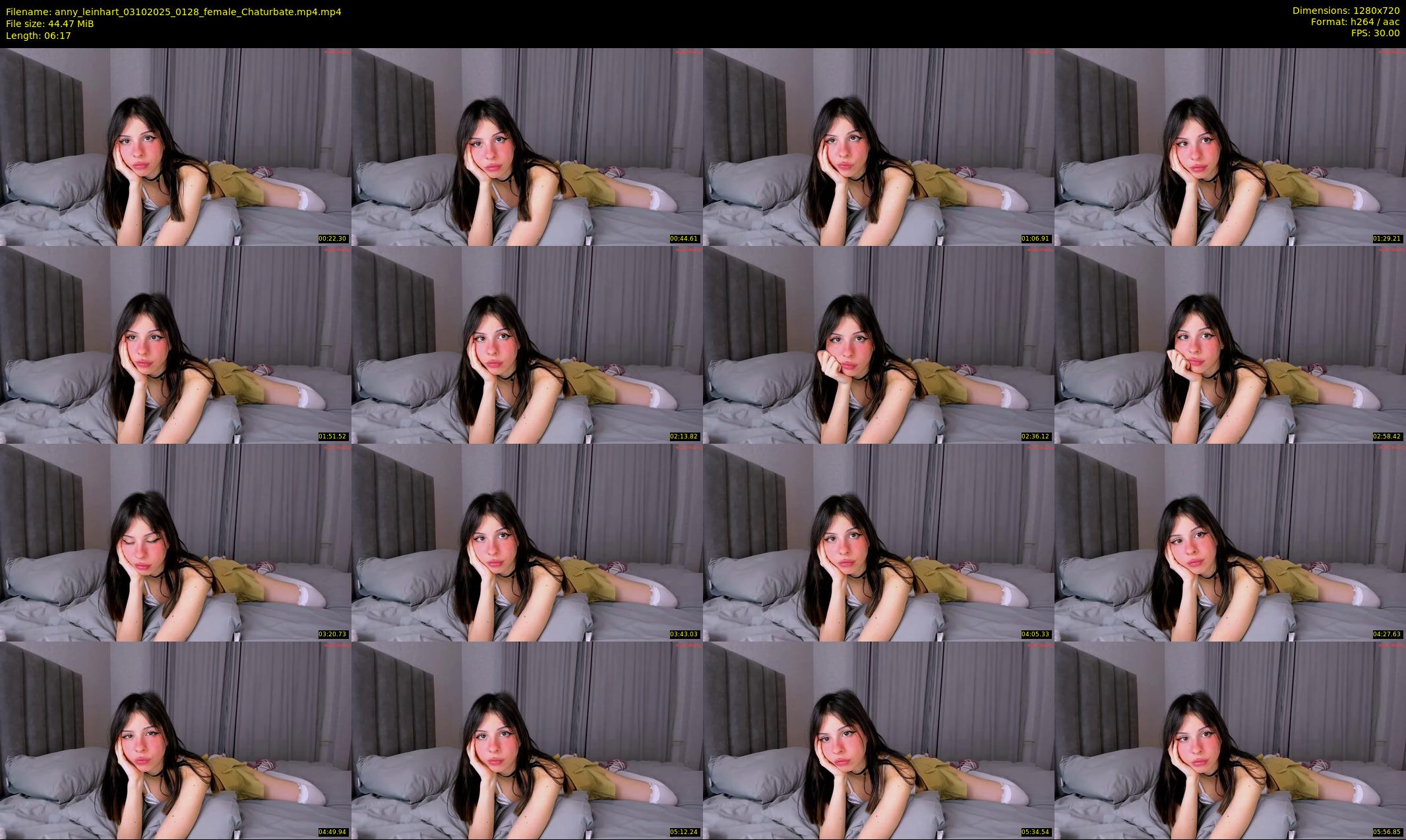 anny_leinhart — 7 minute Chaturbate female cam show recording, 720p, Oct 3, 2025
