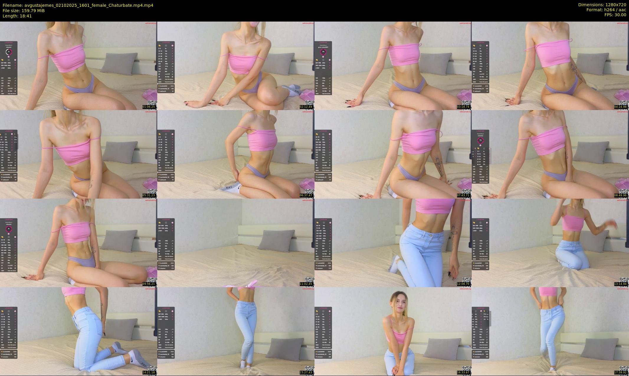 avgustajemes — 19 minute Chaturbate female cam show recording, 720p, Oct 2, 2025