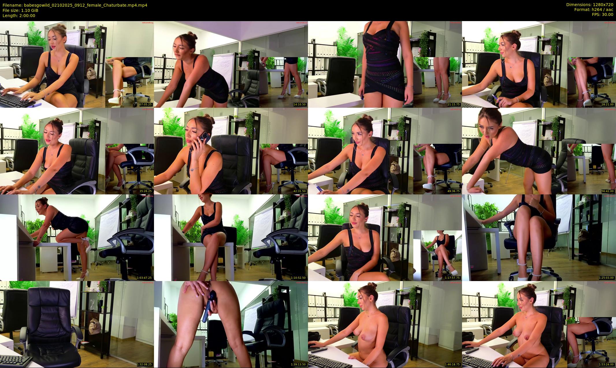 babesgowild — 120 minute Chaturbate couple cam show recording, 720p, Oct 2, 2025