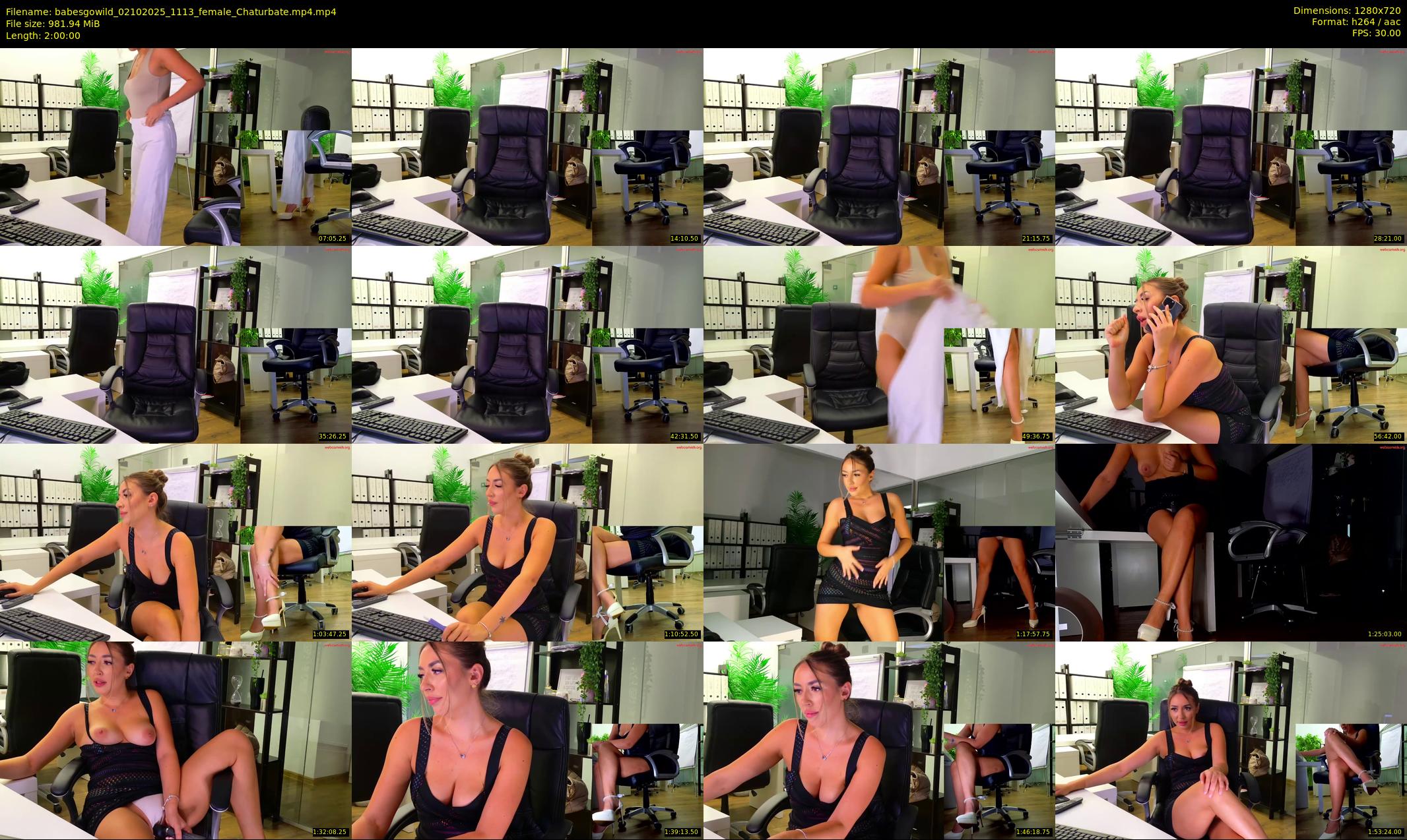 babesgowild — 120 minute Chaturbate couple cam show recording, 720p, Oct 2, 2025