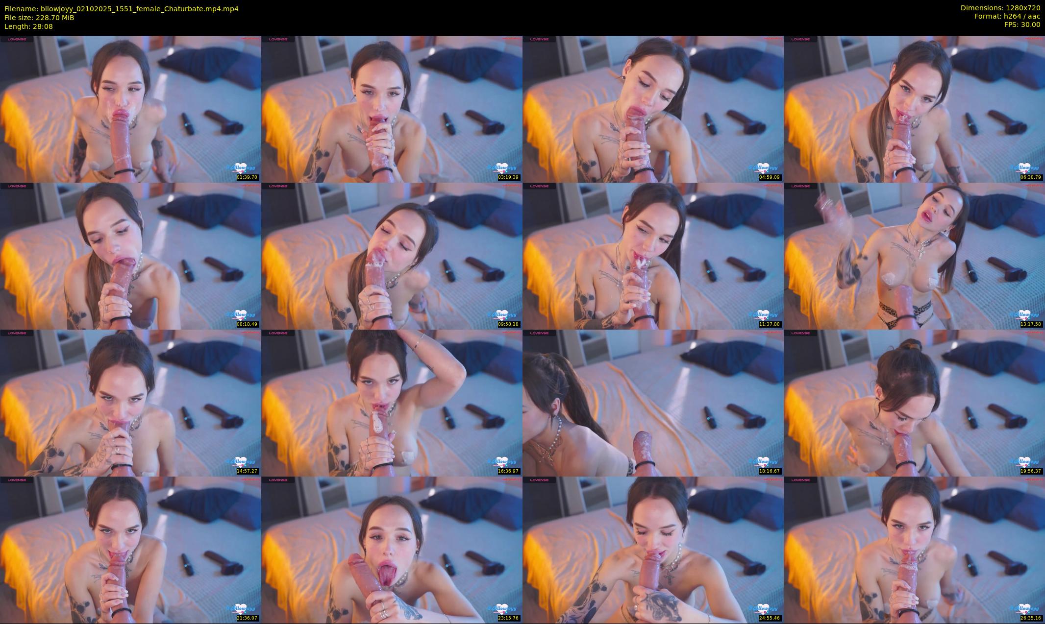 bllowjoyy — 29 minute Chaturbate female cam show recording, 720p, Oct 2, 2025