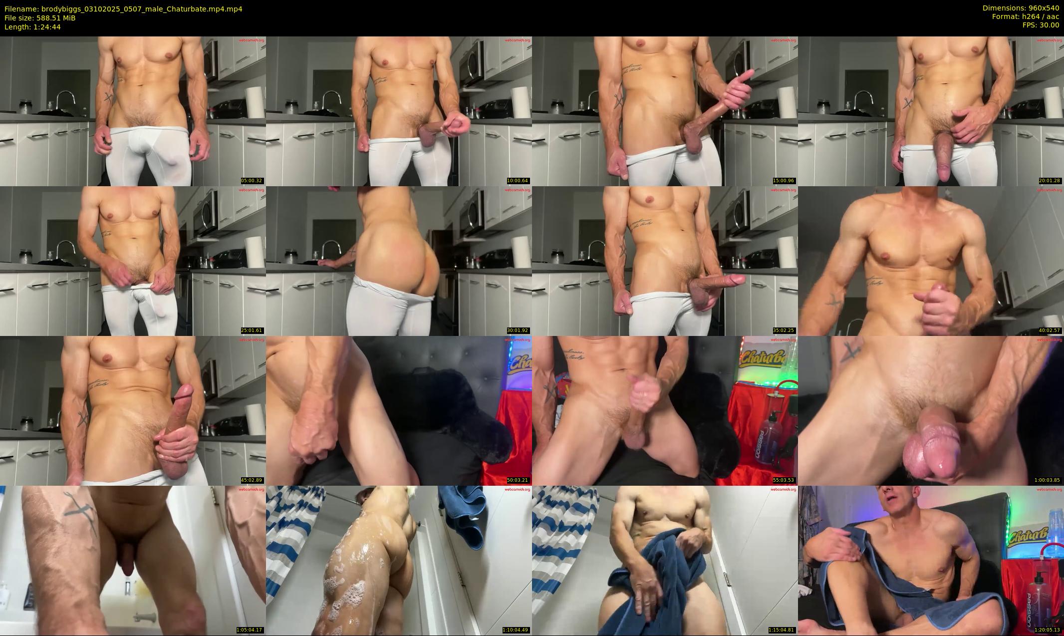 brodybiggs — 85 minute Chaturbate male cam show recording, 480p, Oct 3, 2025