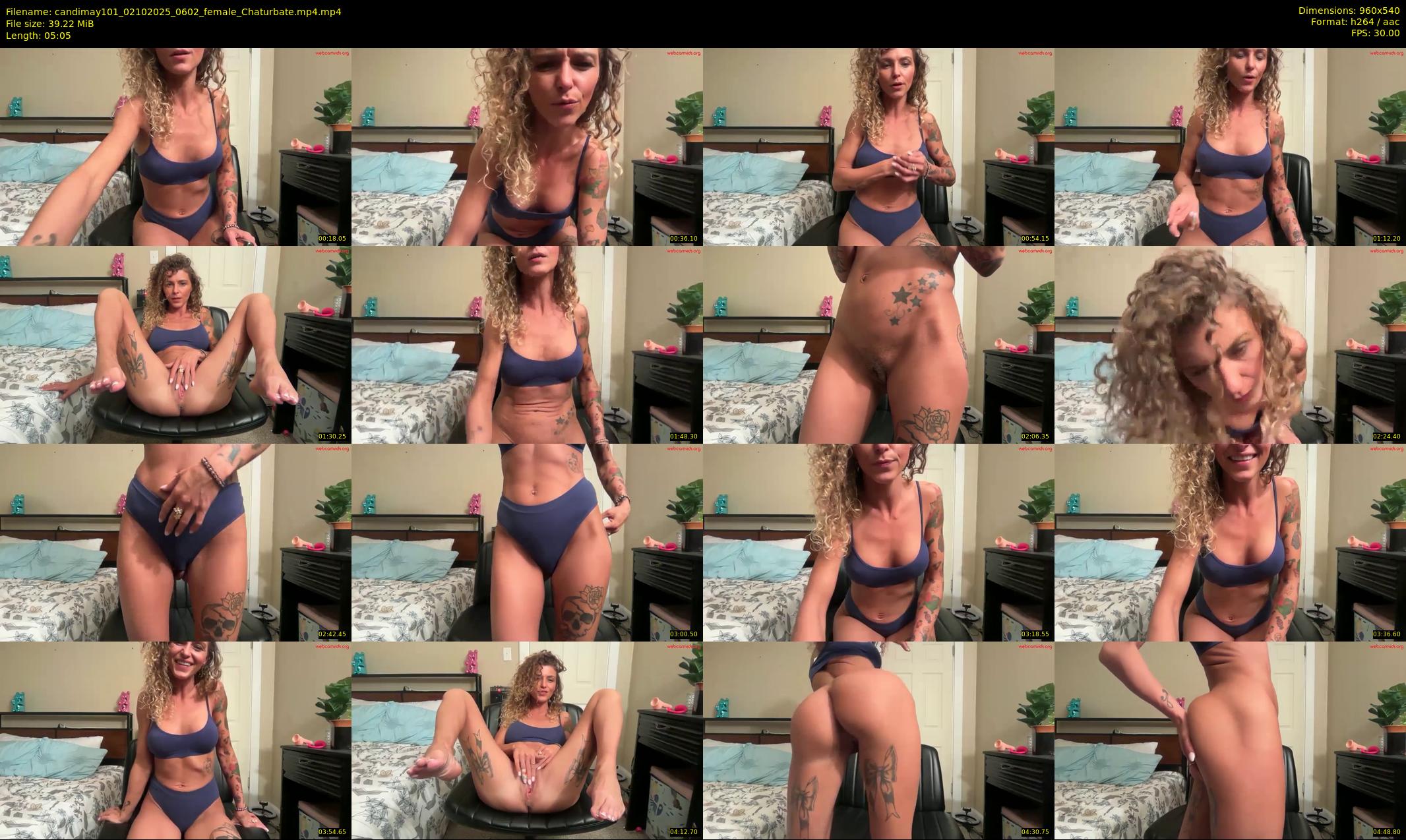 candimay101 — 6 minute Chaturbate female cam show recording, 480p, Oct 2, 2025