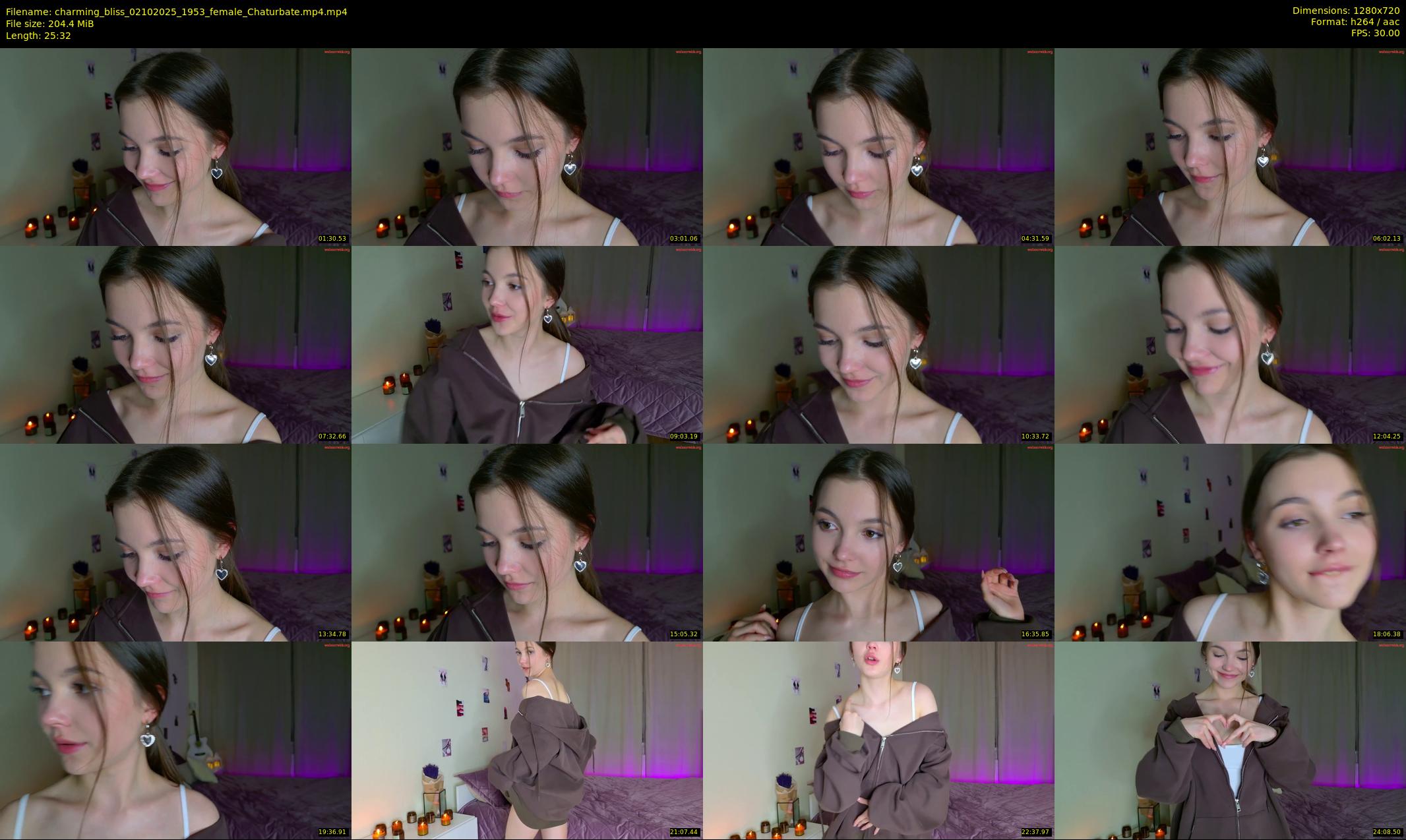 charming_bliss — 26 minute Chaturbate female cam show recording, 720p, Oct 2, 2025