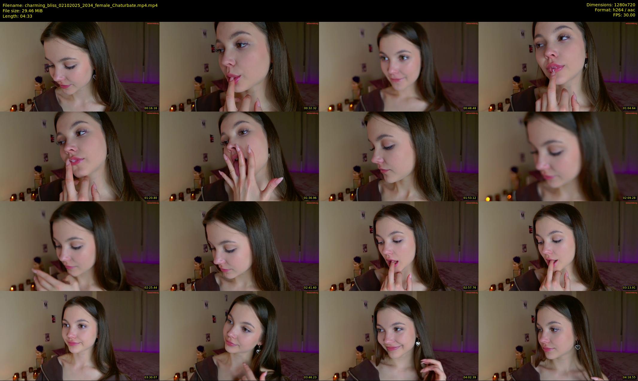 charming_bliss — 5 minute Chaturbate female cam show recording, 720p, Oct 2, 2025