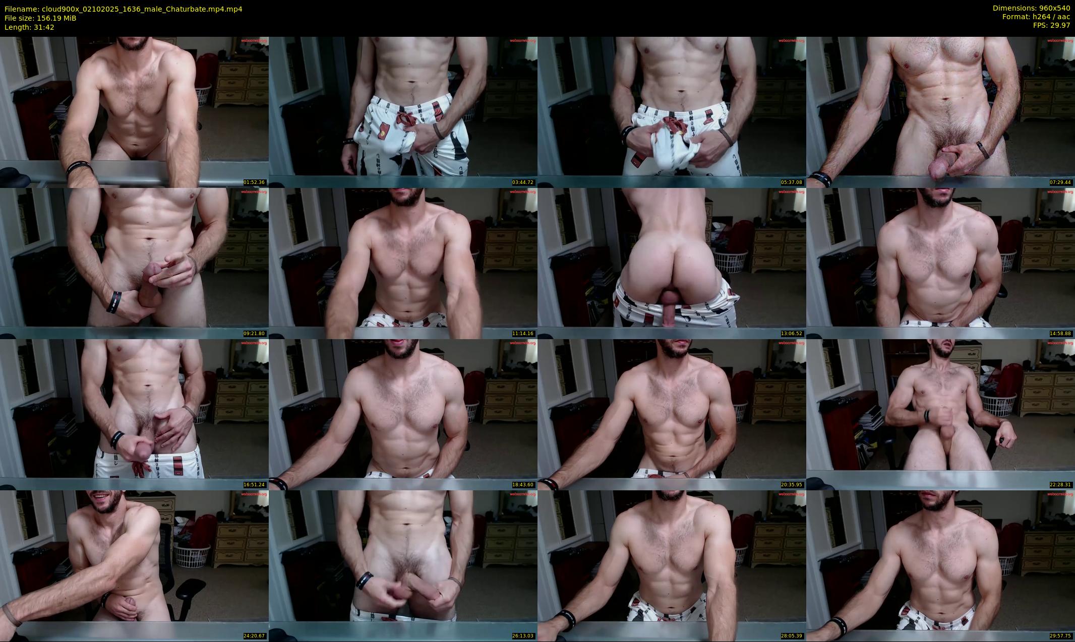 cloud900x — 32 minute Chaturbate male cam show recording, 480p, Oct 2, 2025