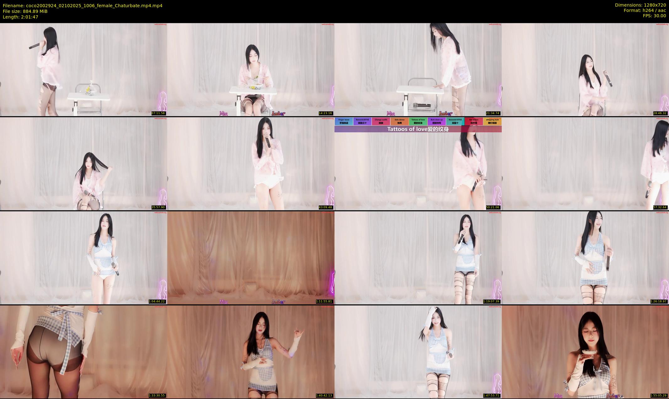 coco2002924 — 122 minute Chaturbate female cam show recording, 720p, Oct 2, 2025