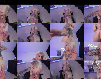 cyberzoe — 66 minute Chaturbate female cam show recording, 720p, Oct 2, 2025